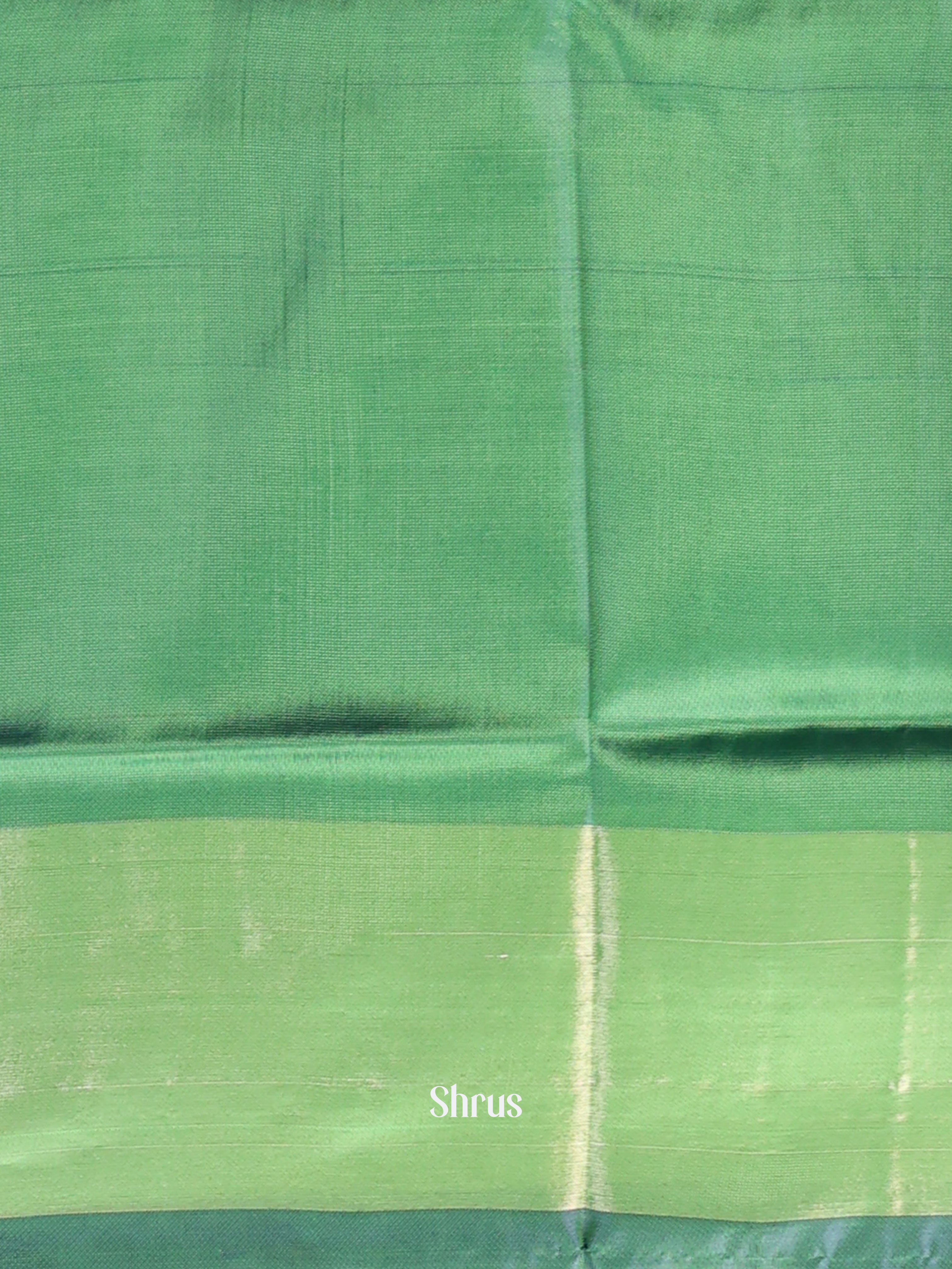 Lemon Yellow & Green- Semi uppada Saree - Shop on Shrus.com