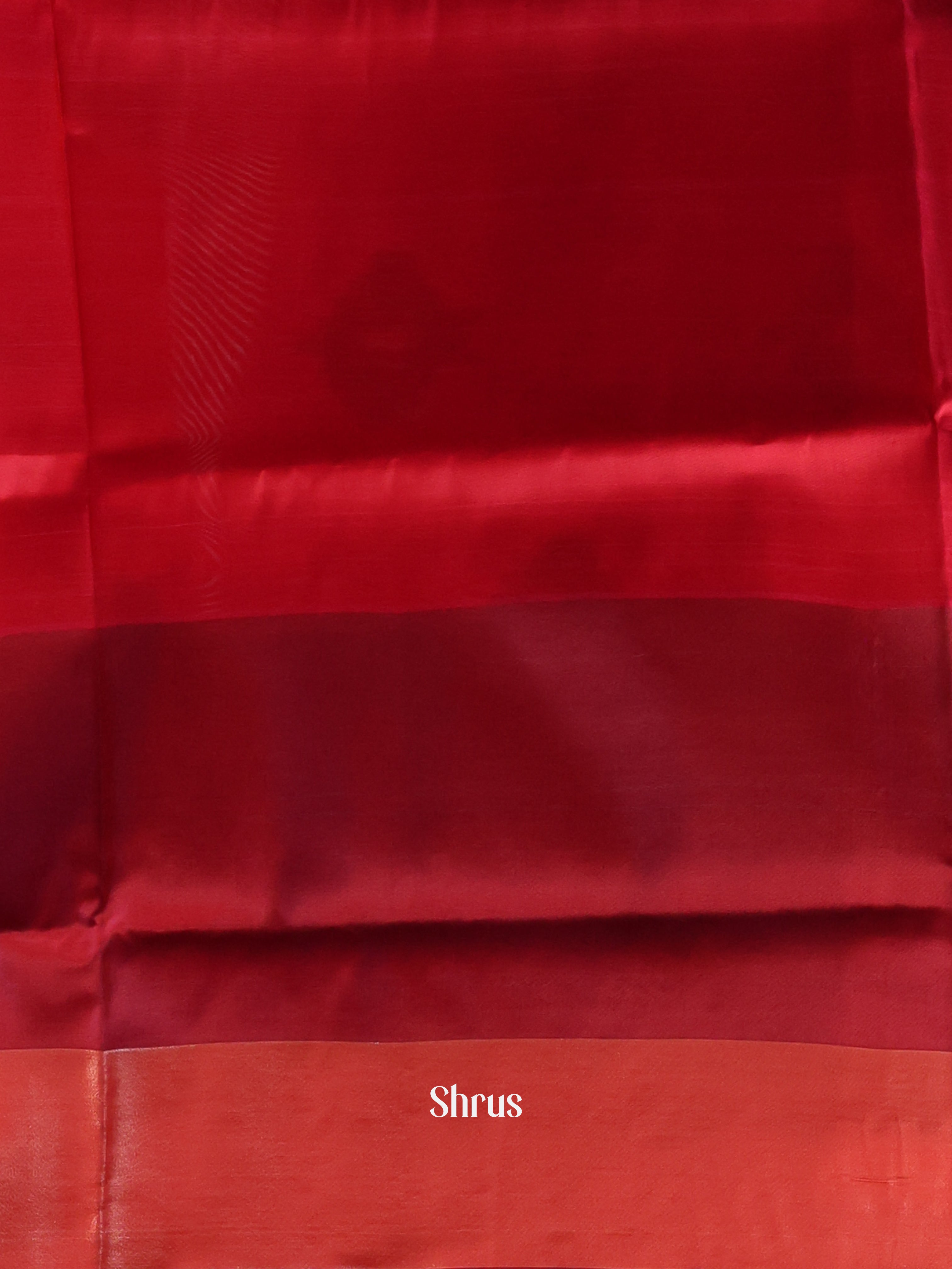 Beige & Maroon - Semi uppada Saree - Shop on Shrus.com