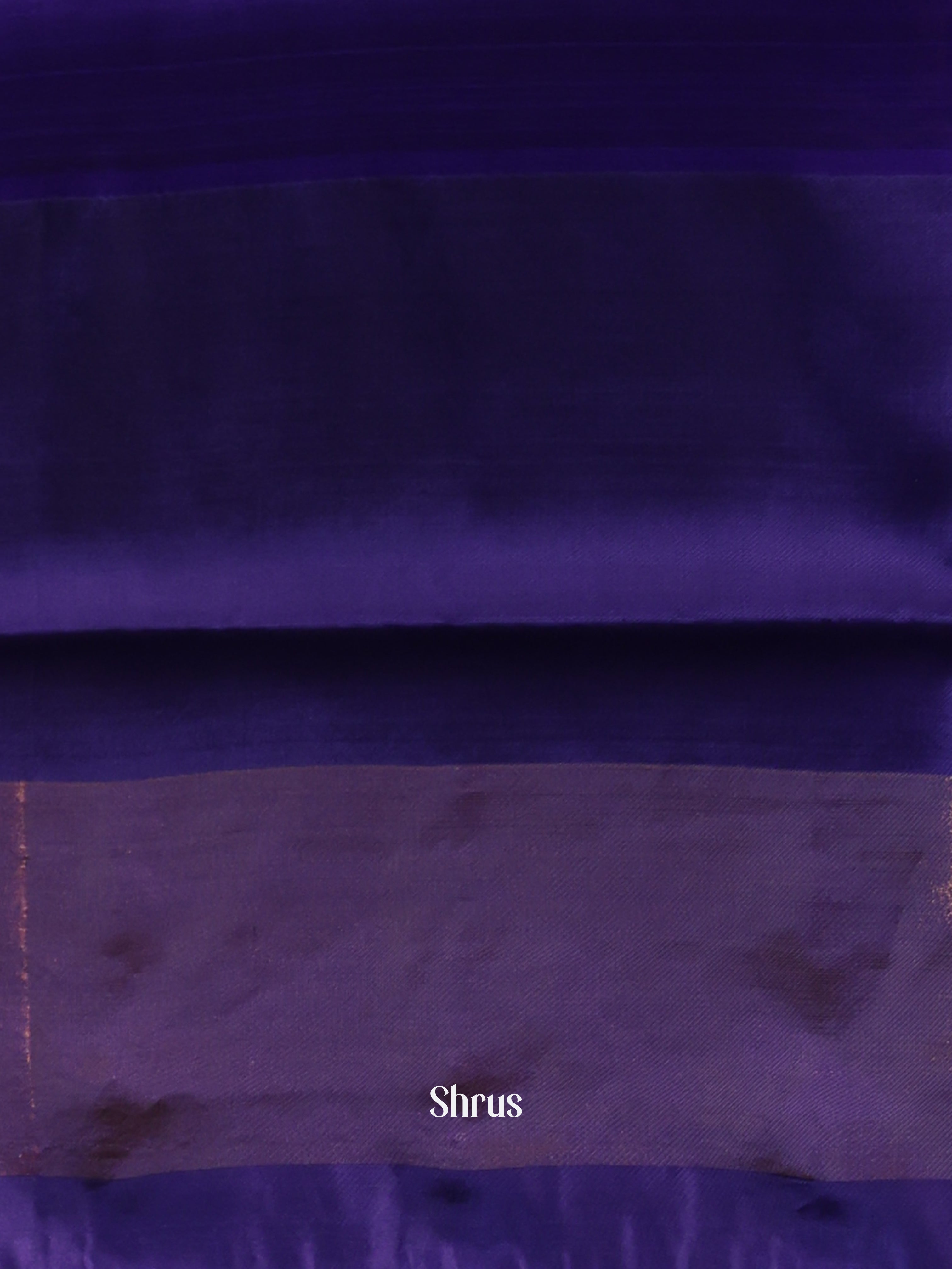 Blue & Violet - Semi uppada Saree - Shop on Shrus.com