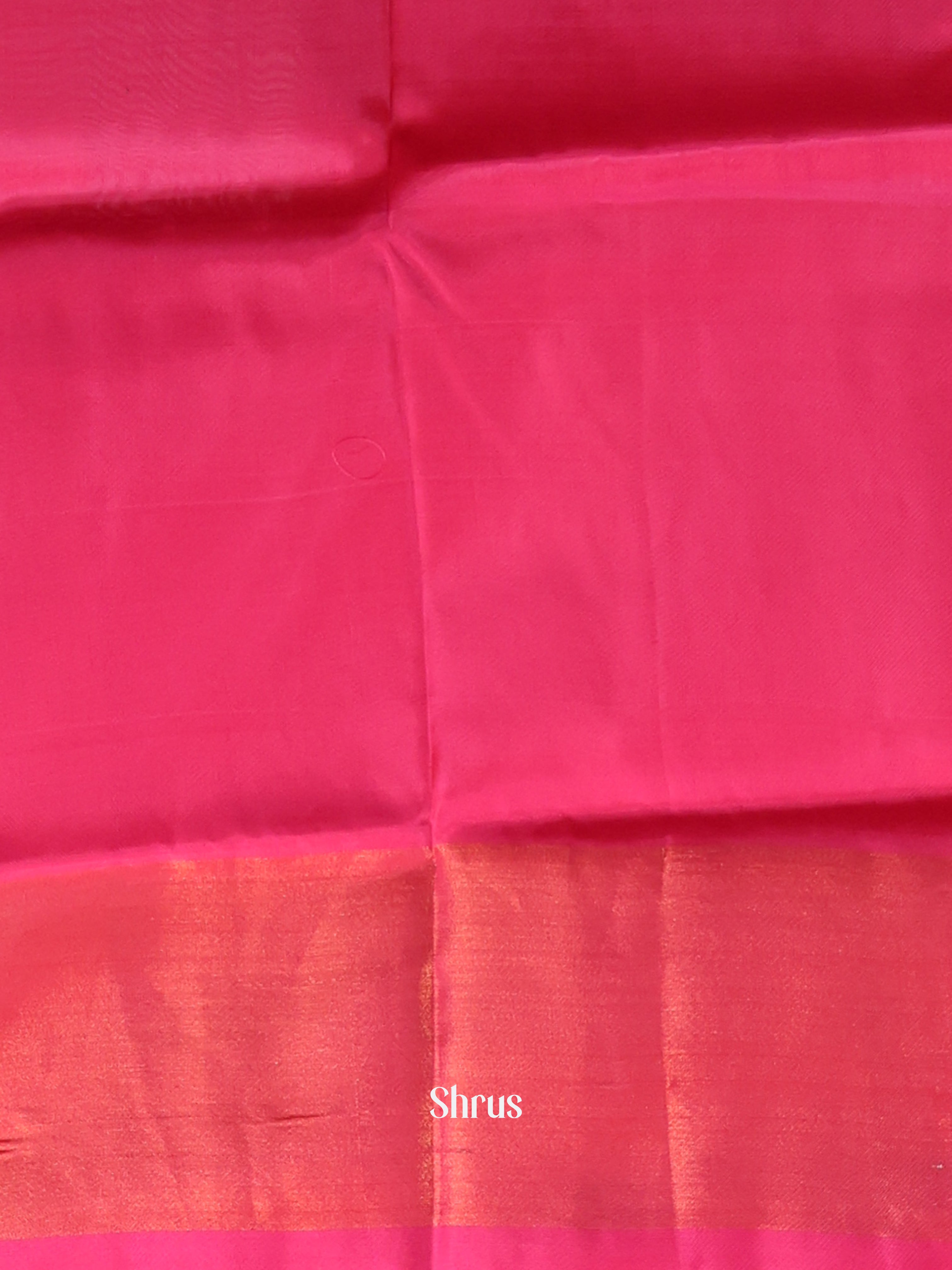 Blue & Pink- Semi uppada Saree - Shop on Shrus.com