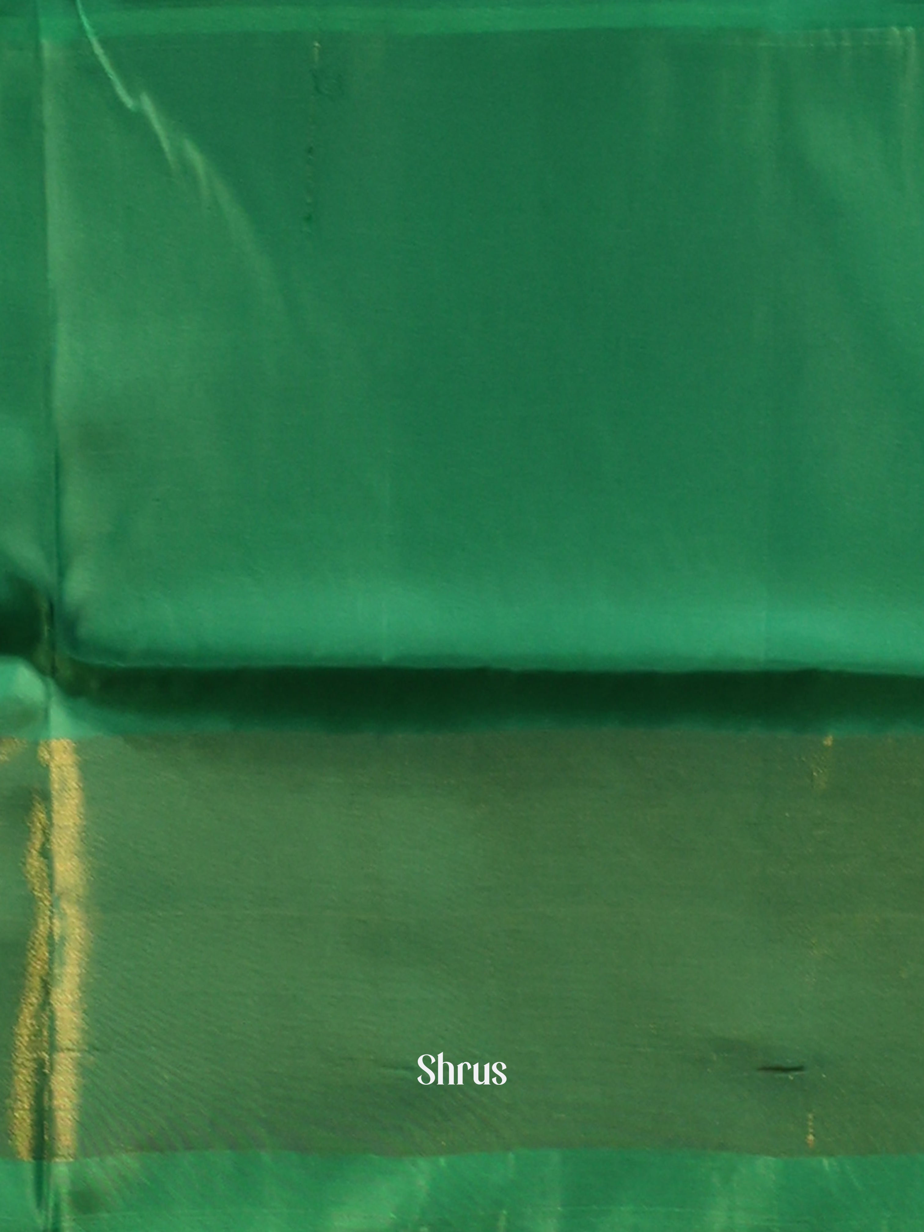 Red & Green - Semi uppada Saree - Shop on Shrus.com