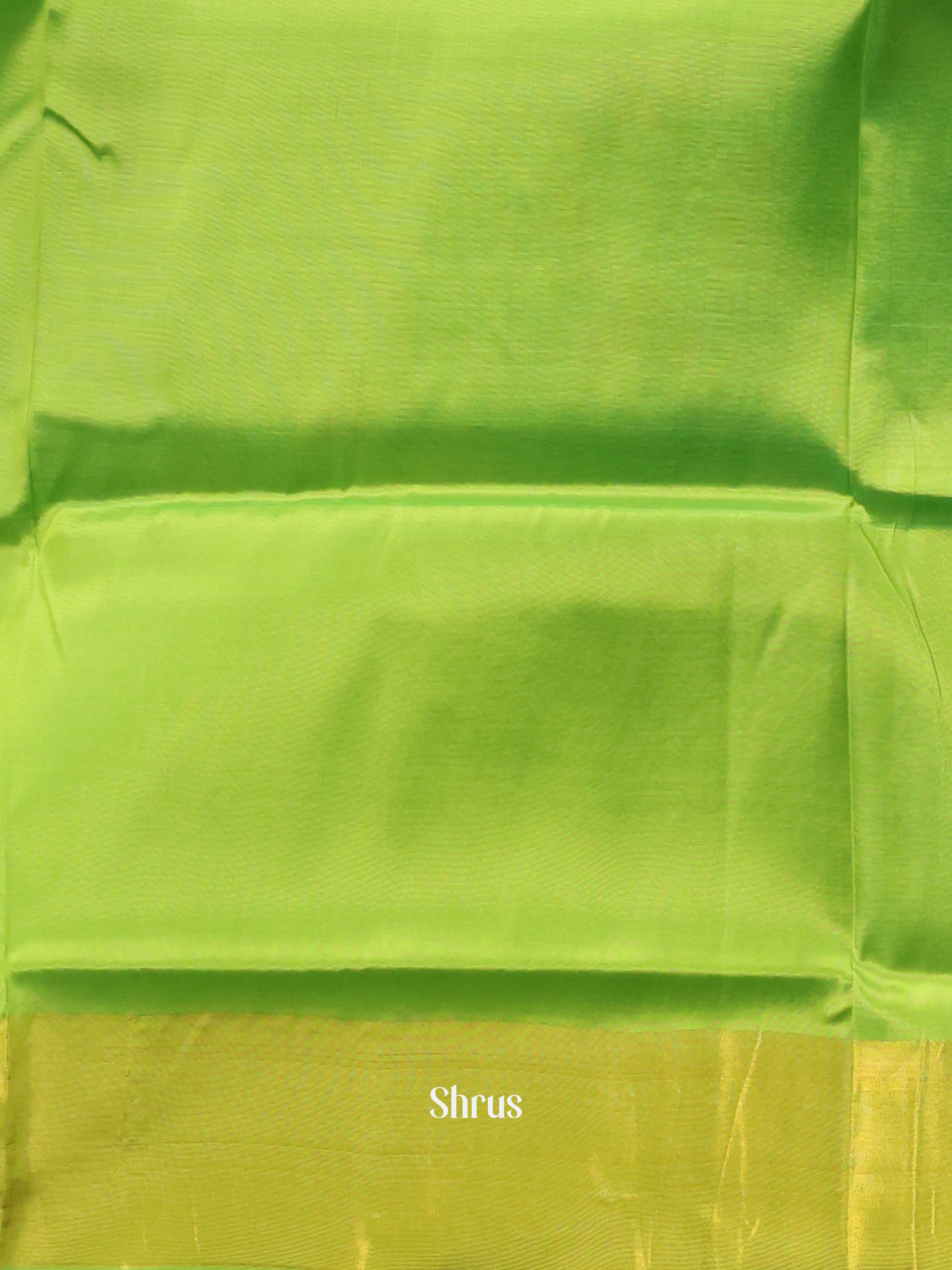 Lavender & Green - Semi uppada Saree - Shop on Shrus.com