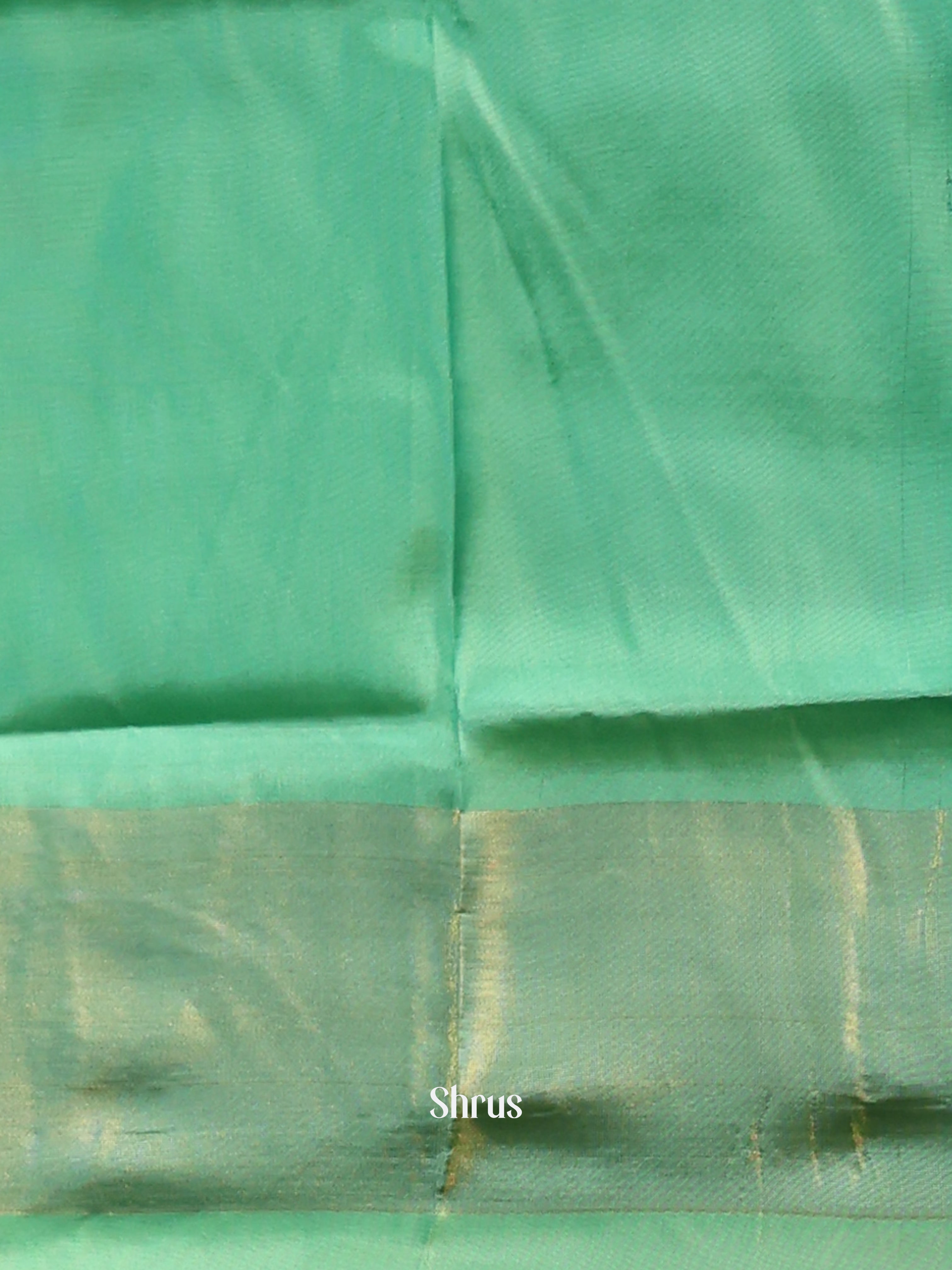 Red & Green - Semi uppada Saree - Shop on Shrus.com