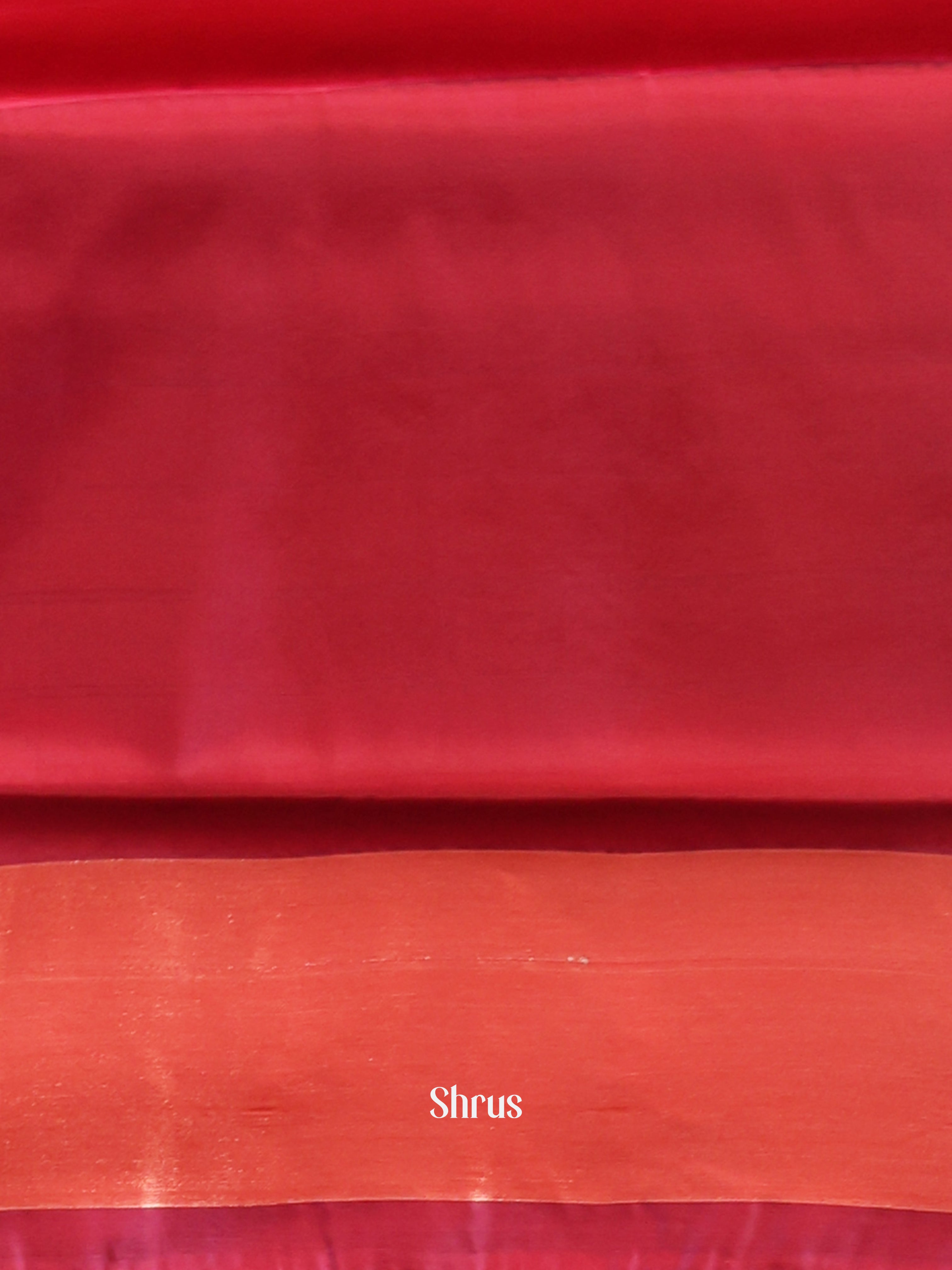 Pale Yellow & Maroon - Semi uppada Saree - Shop on Shrus.com