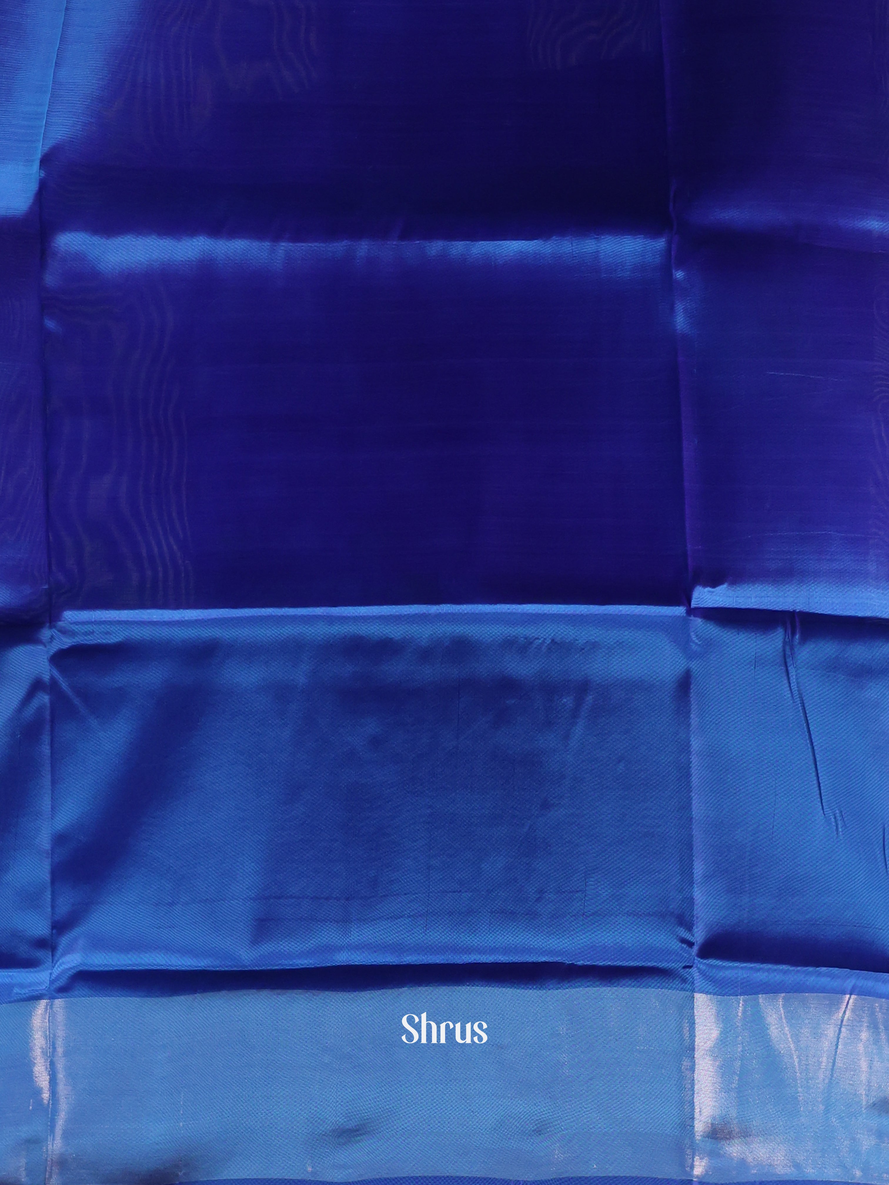 Mustard & Blue - Semi uppada Saree - Shop on Shrus.com