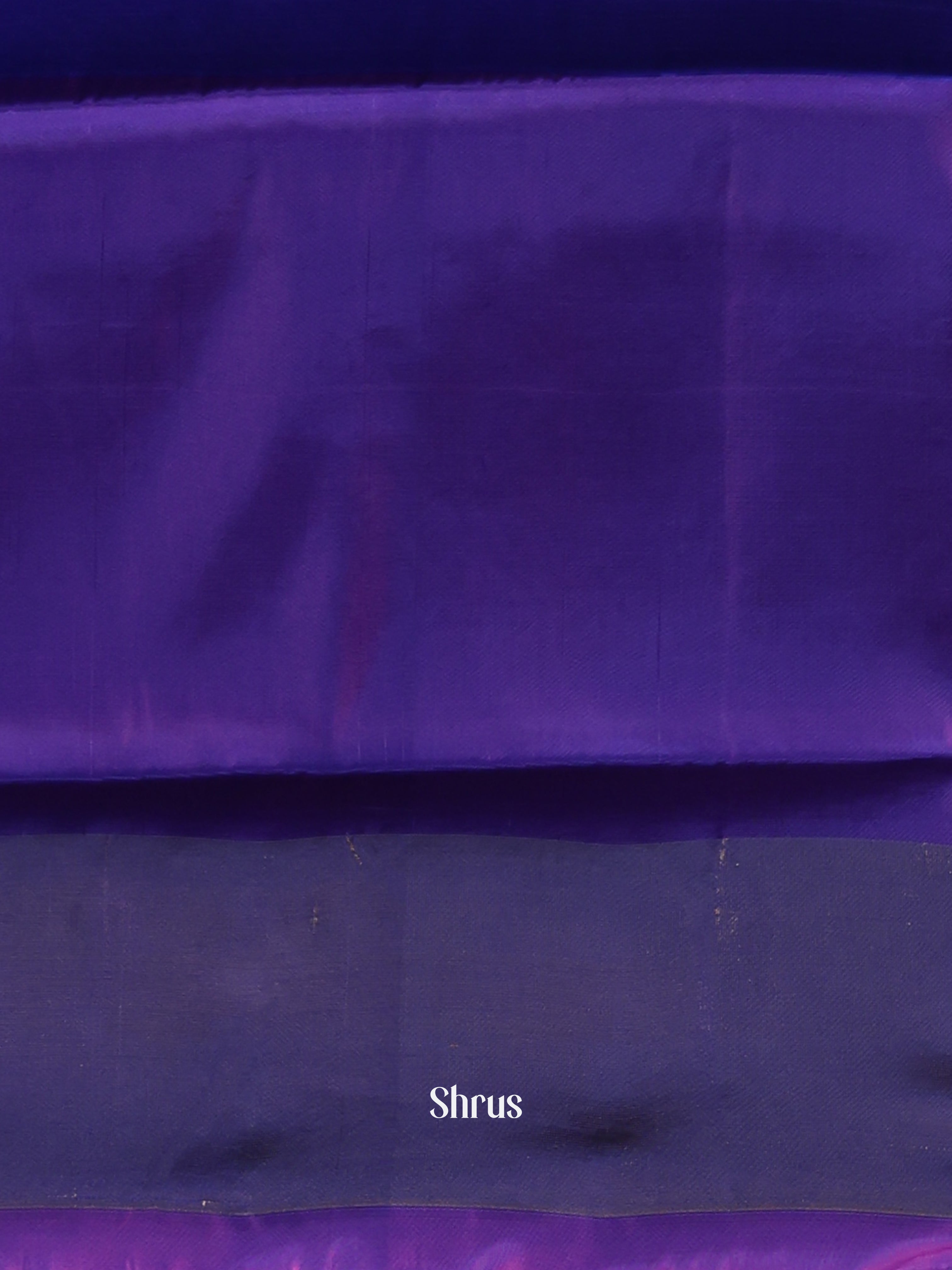 Green & Violet- Semi uppada Saree - Shop on Shrus.com