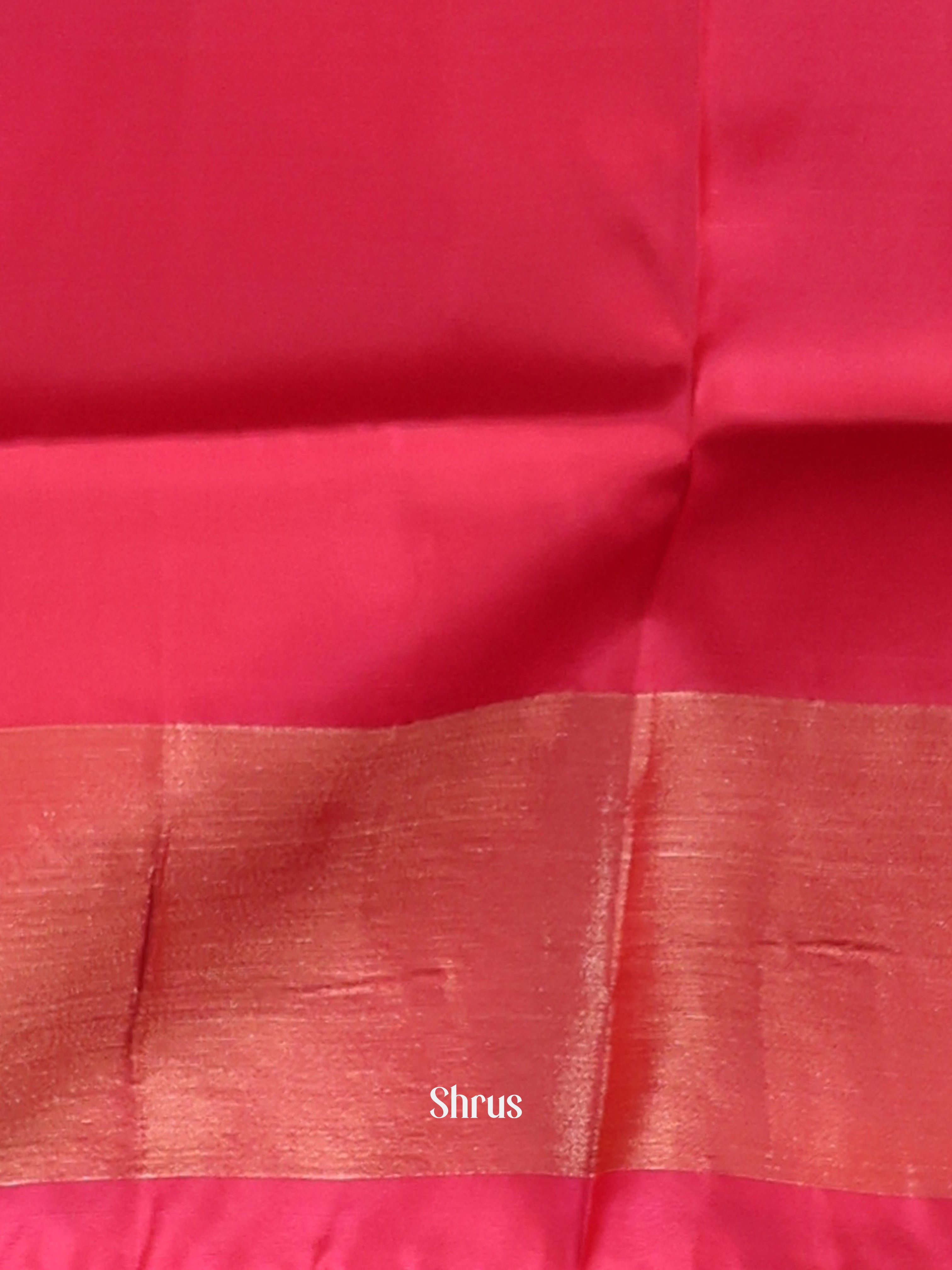 Purple & Pink - Semi uppada Saree - Shop on Shrus.com