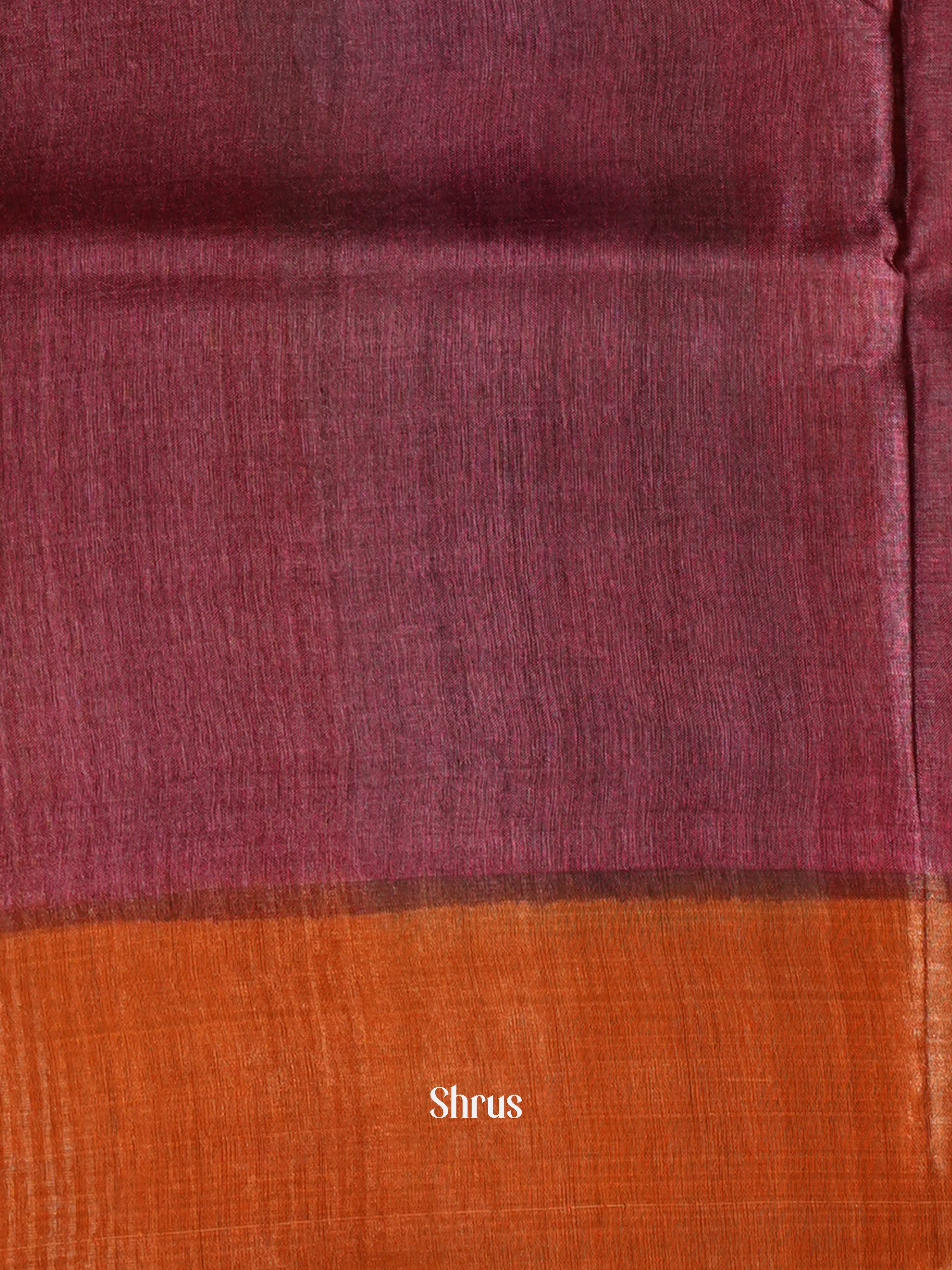 CJS22019 - Tussar Saree - Shop on Shrus.com