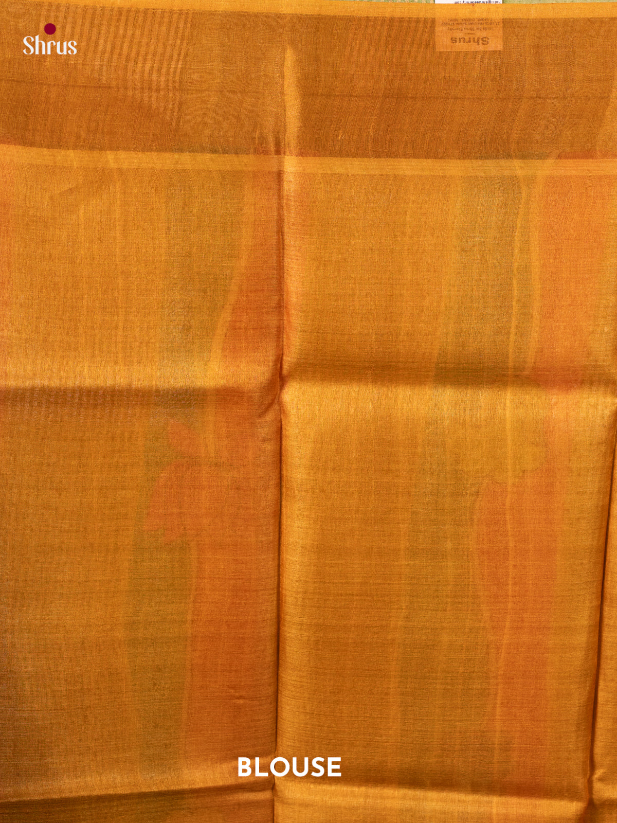 Green & Mustard - Tussar Saree - Shop on Shrus.com