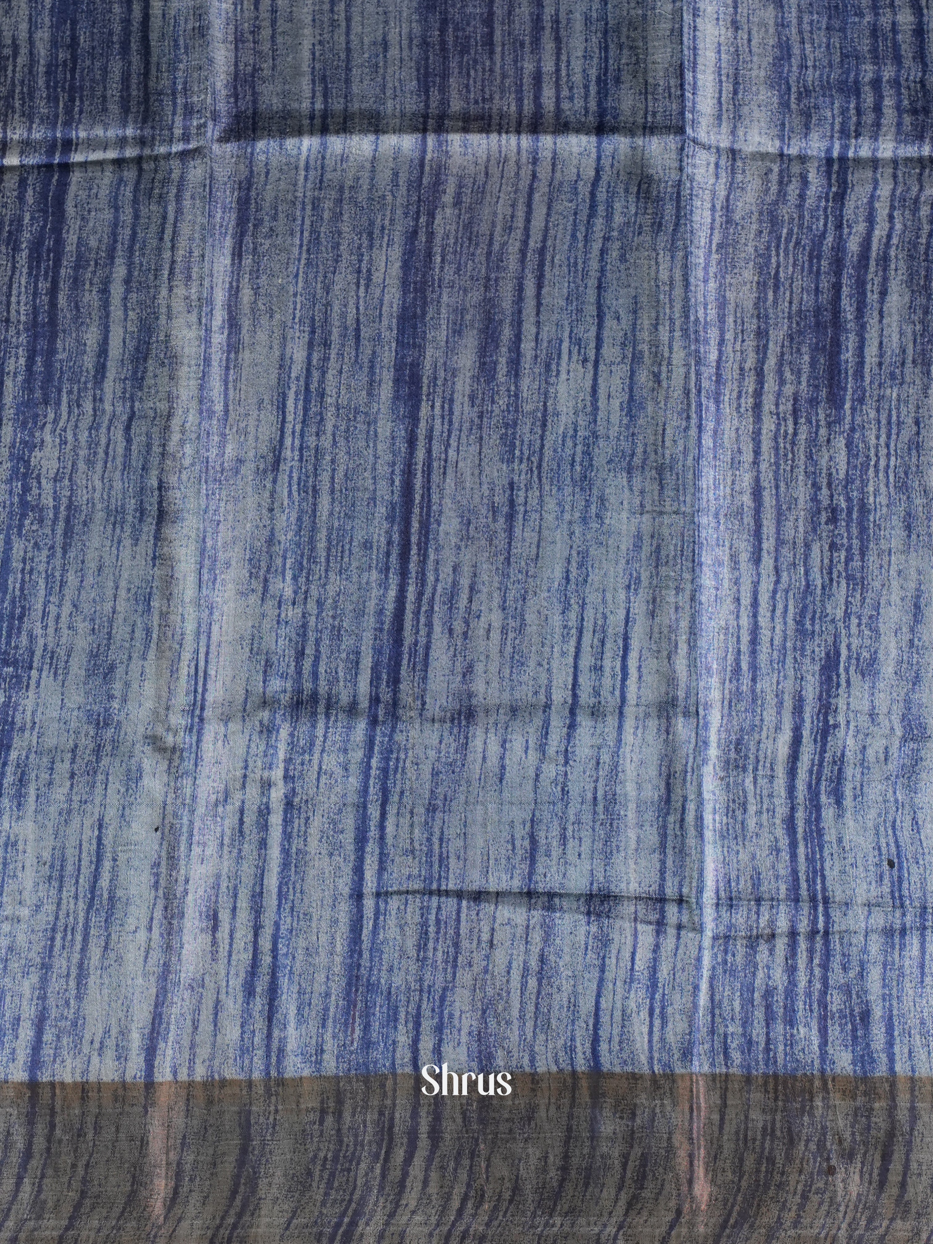 Black - Tussar Saree - Shop on Shrus.com