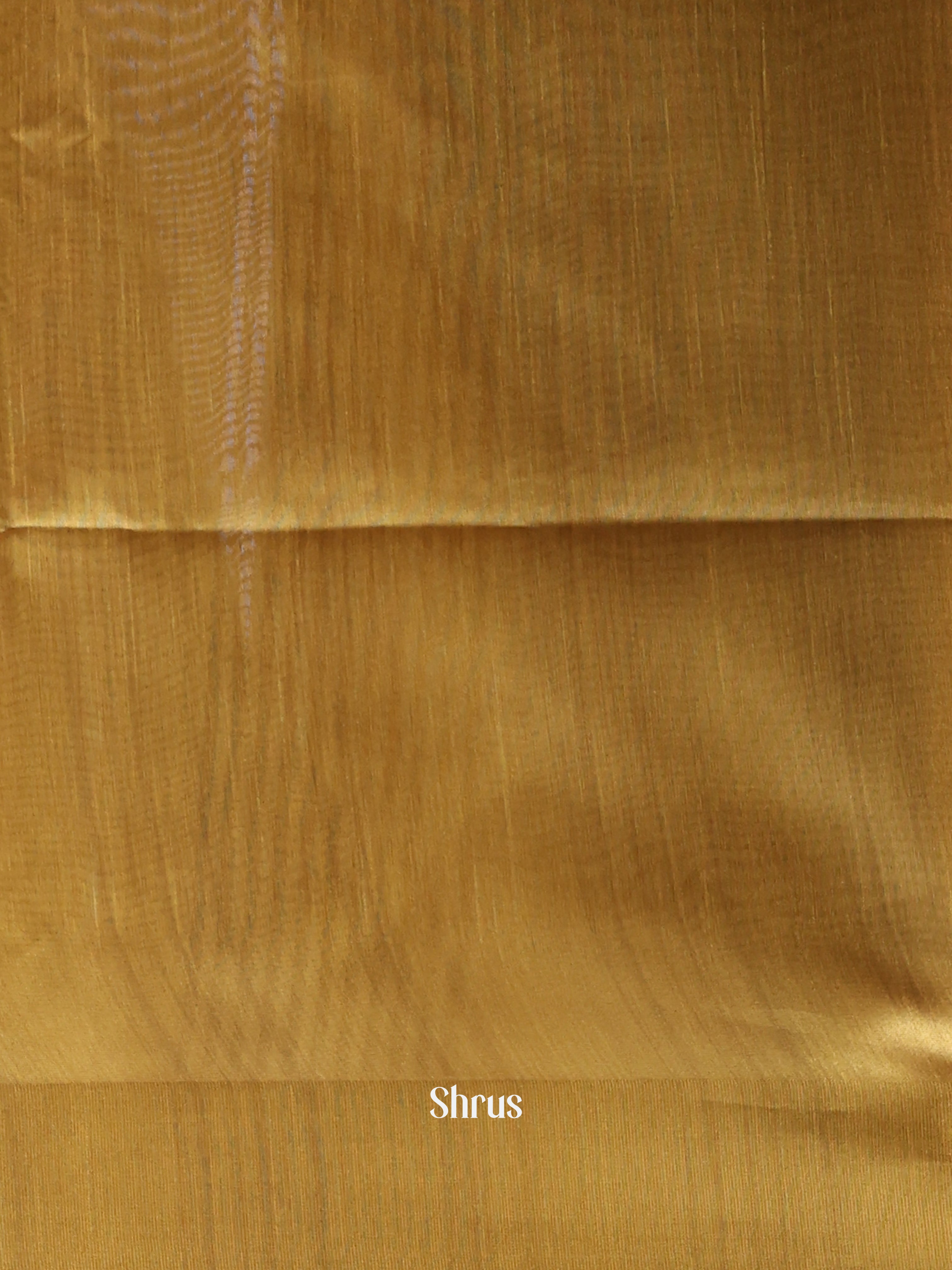 Green & Mustard- Champa semitussar Saree - Shop on Shrus.com