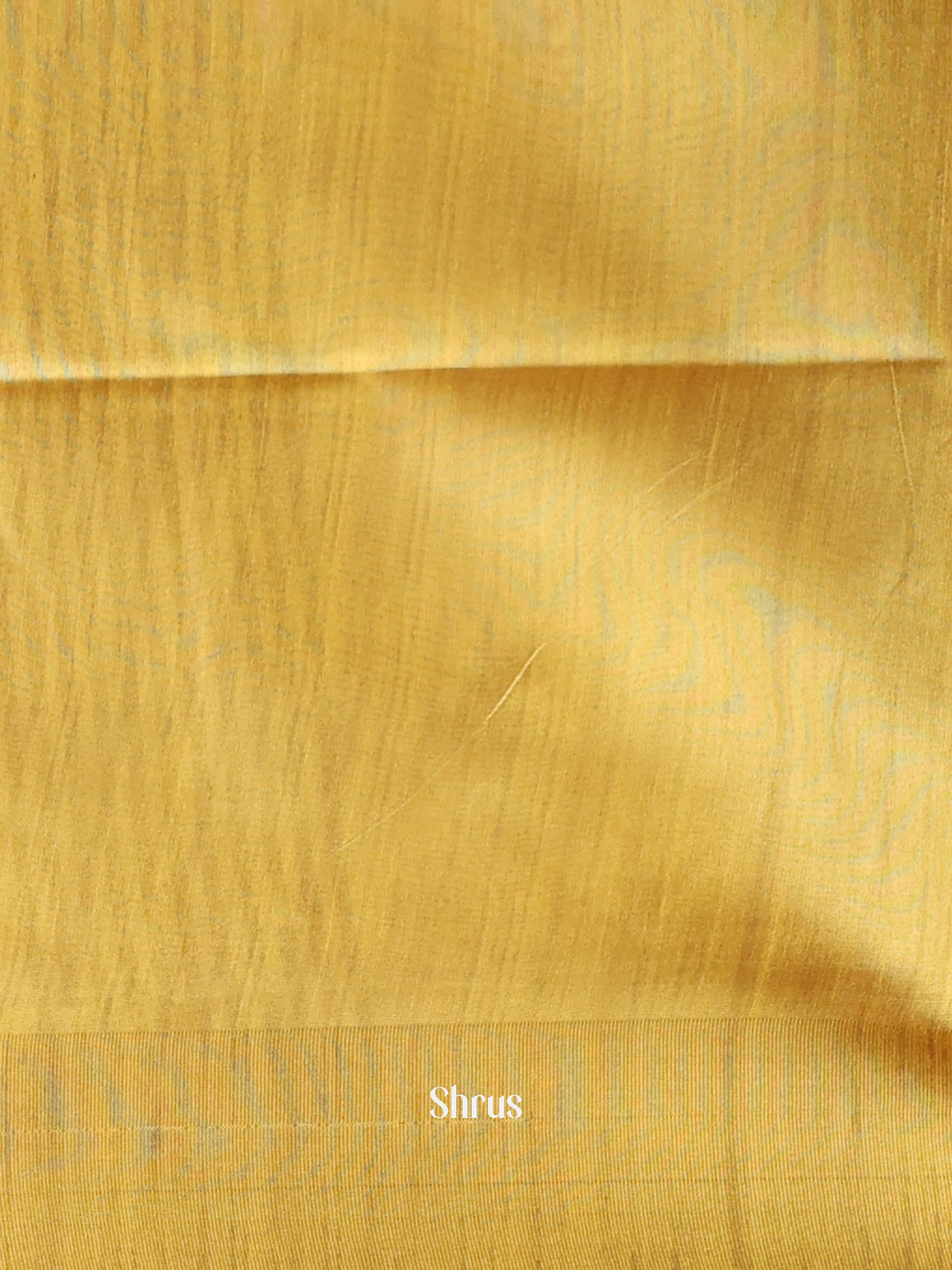 Pink & Mustard- Champa semitussar Saree - Shop on Shrus.com