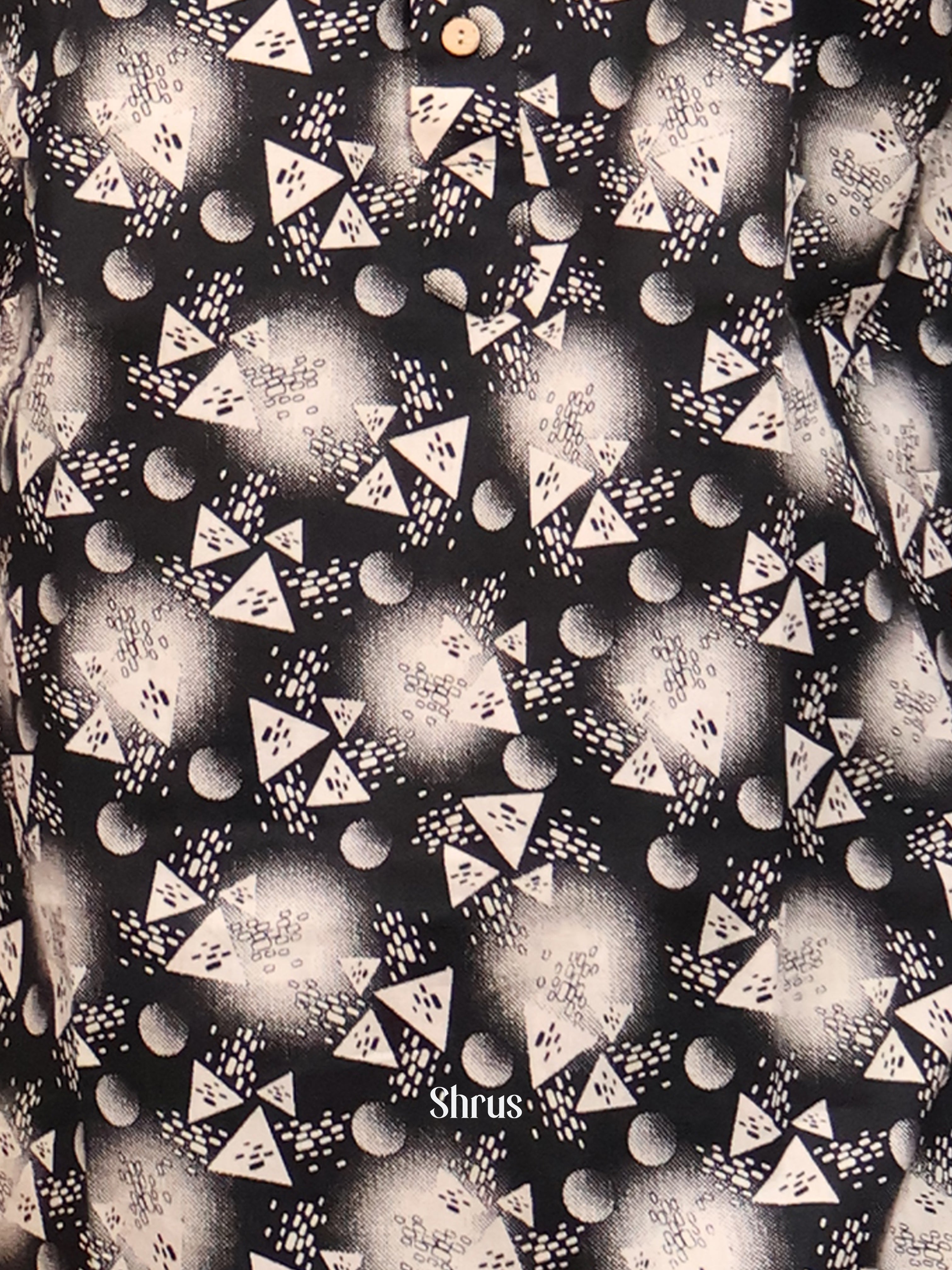 Black - Readymade Mens Kurta - Shop on Shrus.com