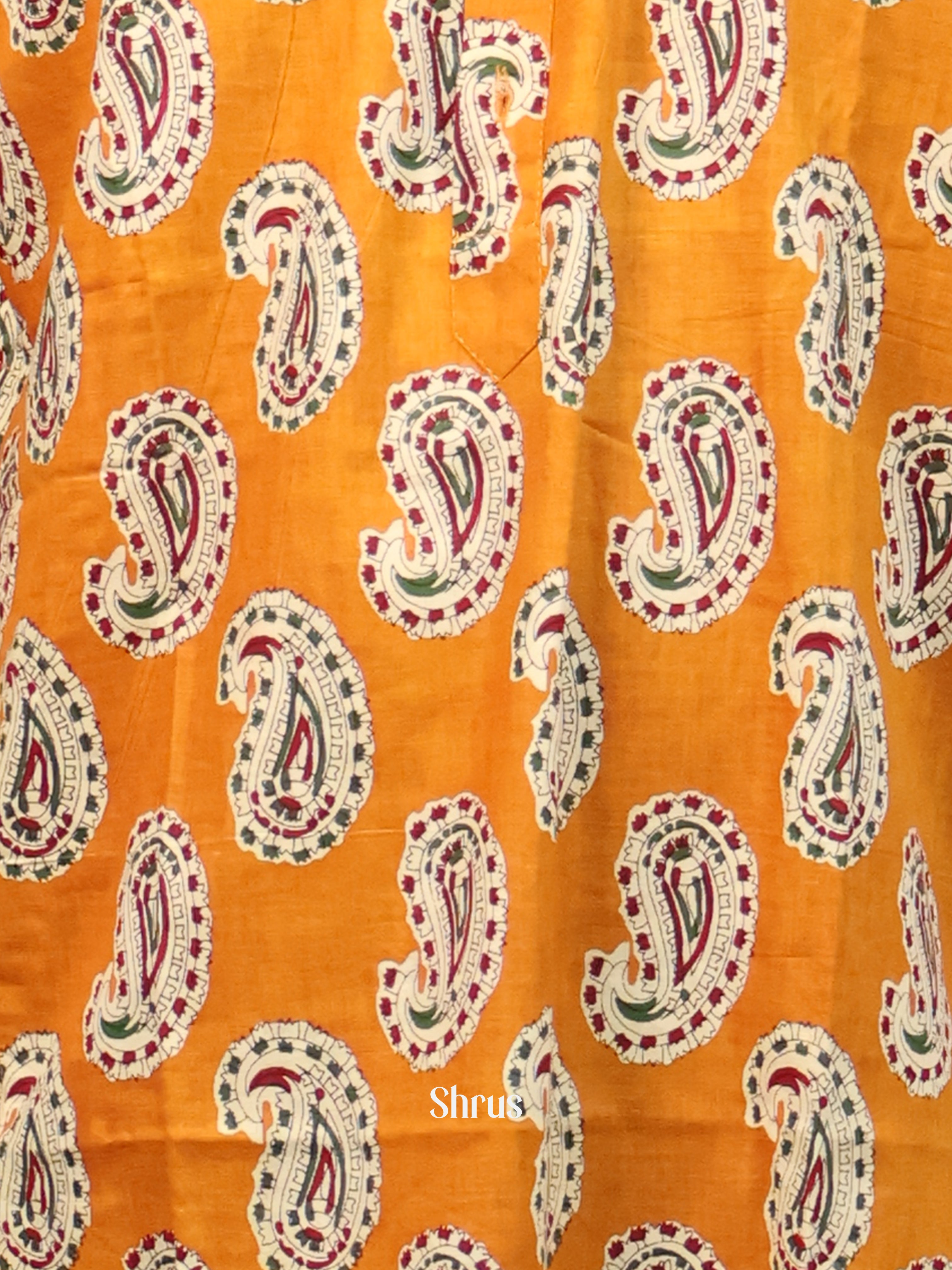Orange - Readymade Mens Kurta - Shop on Shrus.com