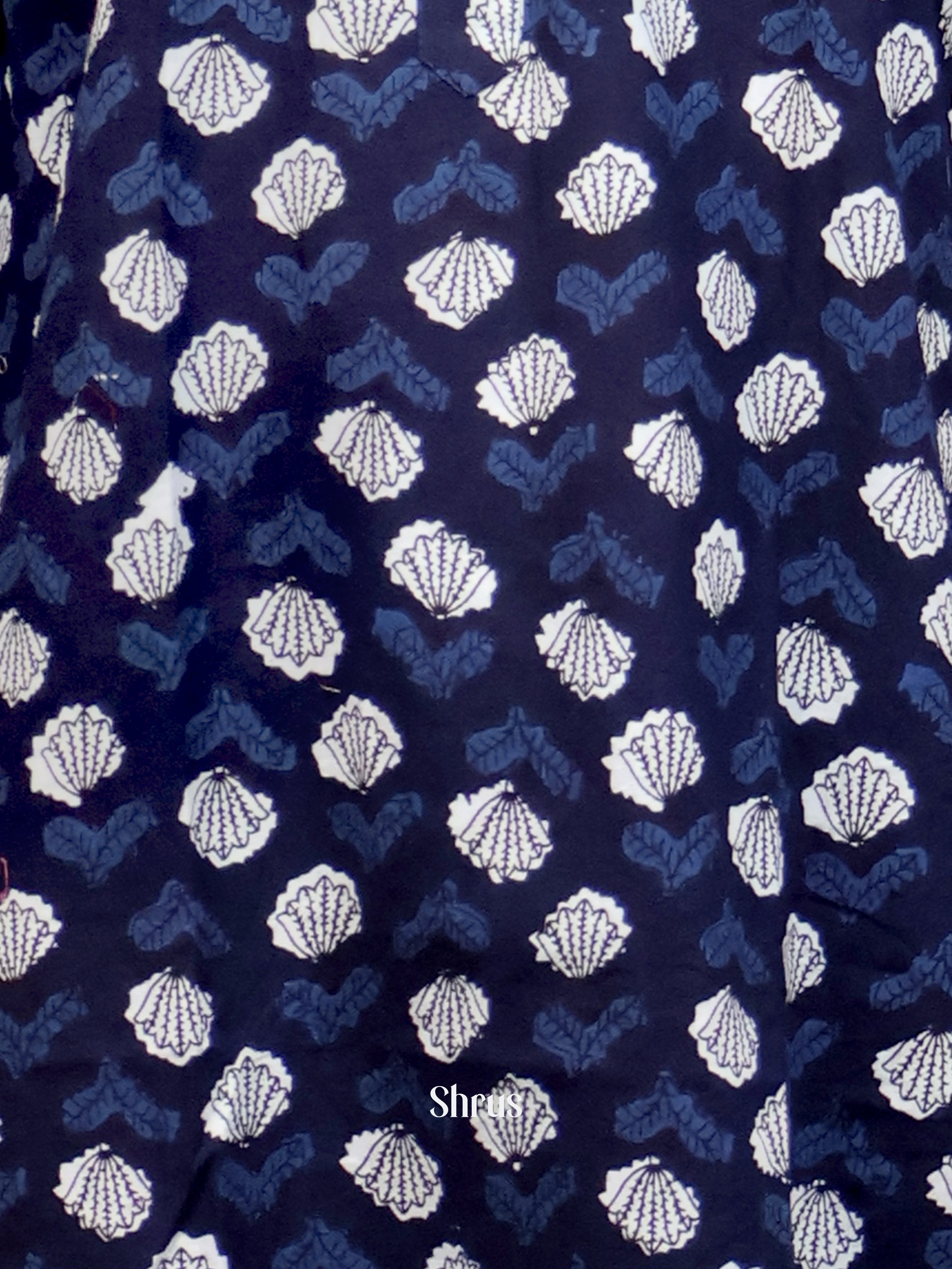 Blue- Readymade Mens Kurta - Shop on Shrus.com