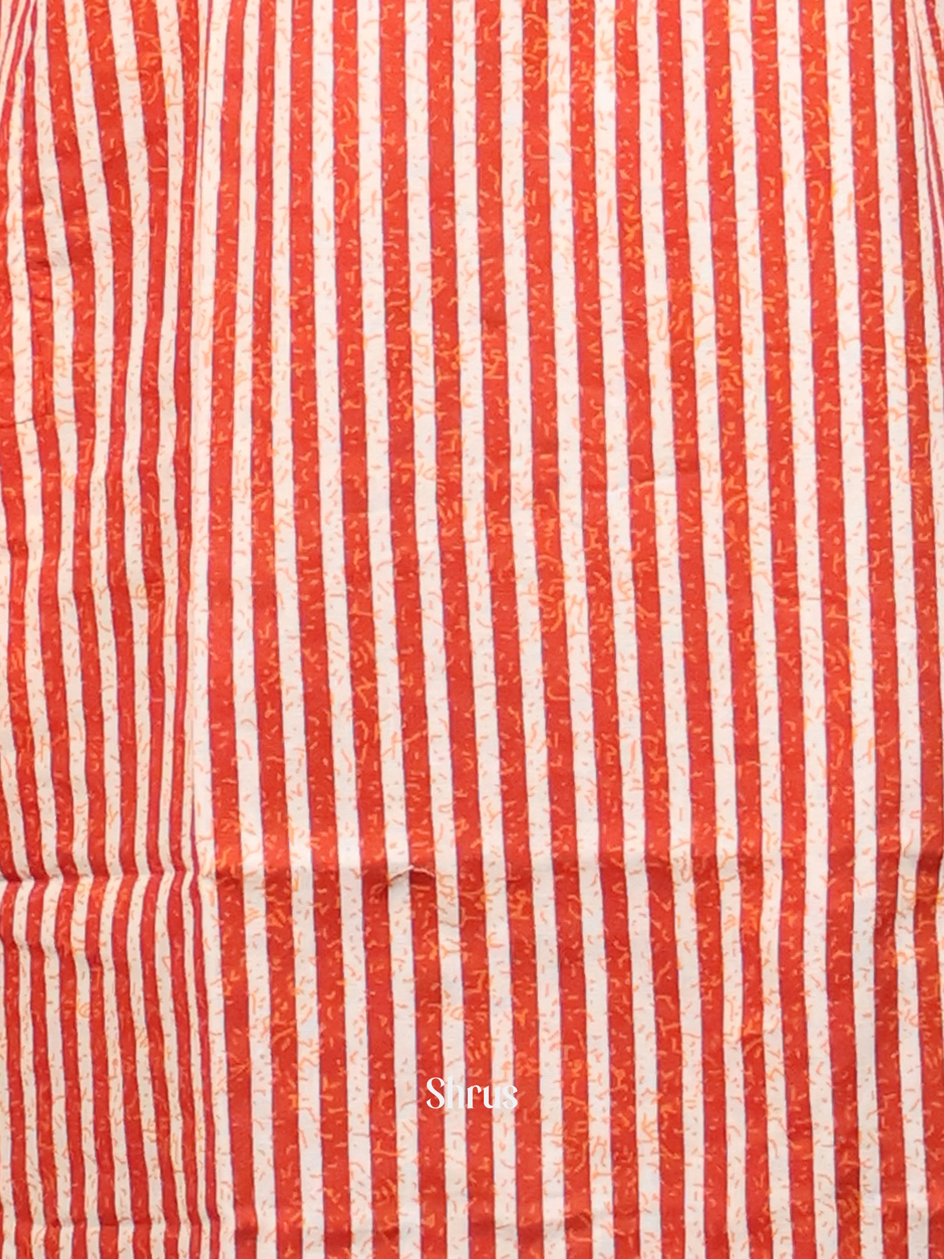 Red & Cream - Readymade Mens Kurta - Shop on Shrus.com