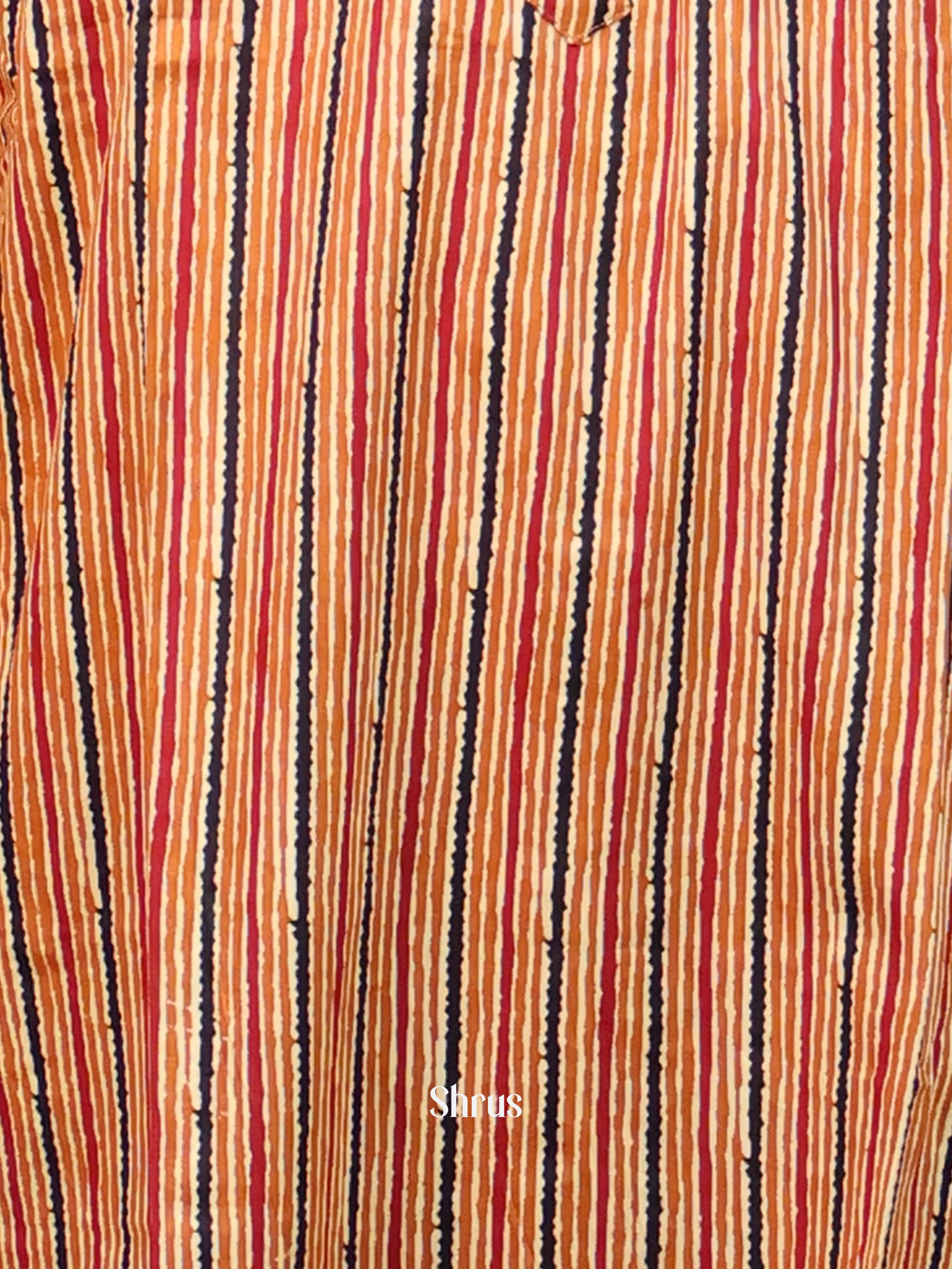 Brown- Readymade Mens Kurta - Shop on Shrus.com