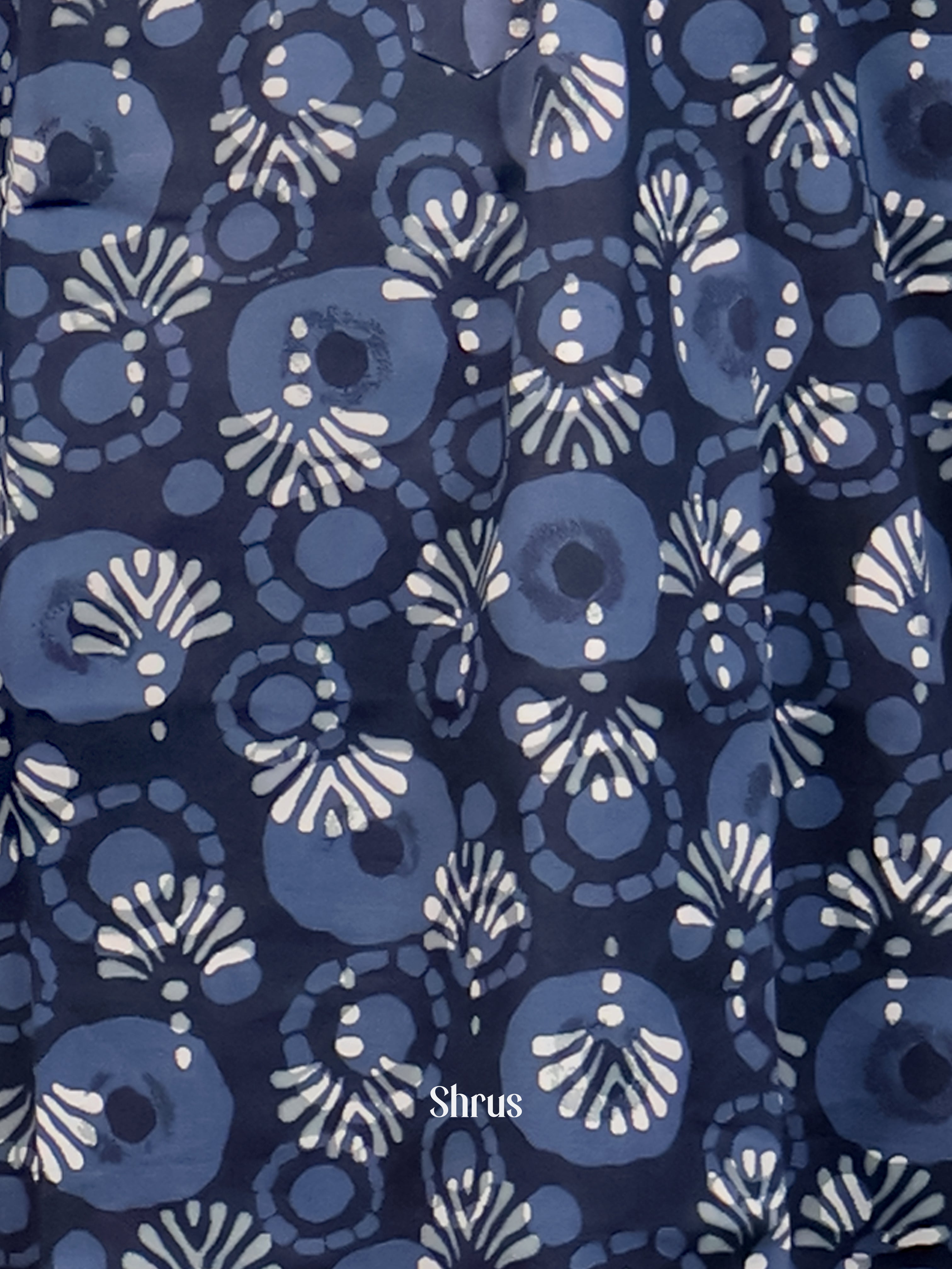 Indigo Blue- Readymade Mens Kurta - Shop on Shrus.com