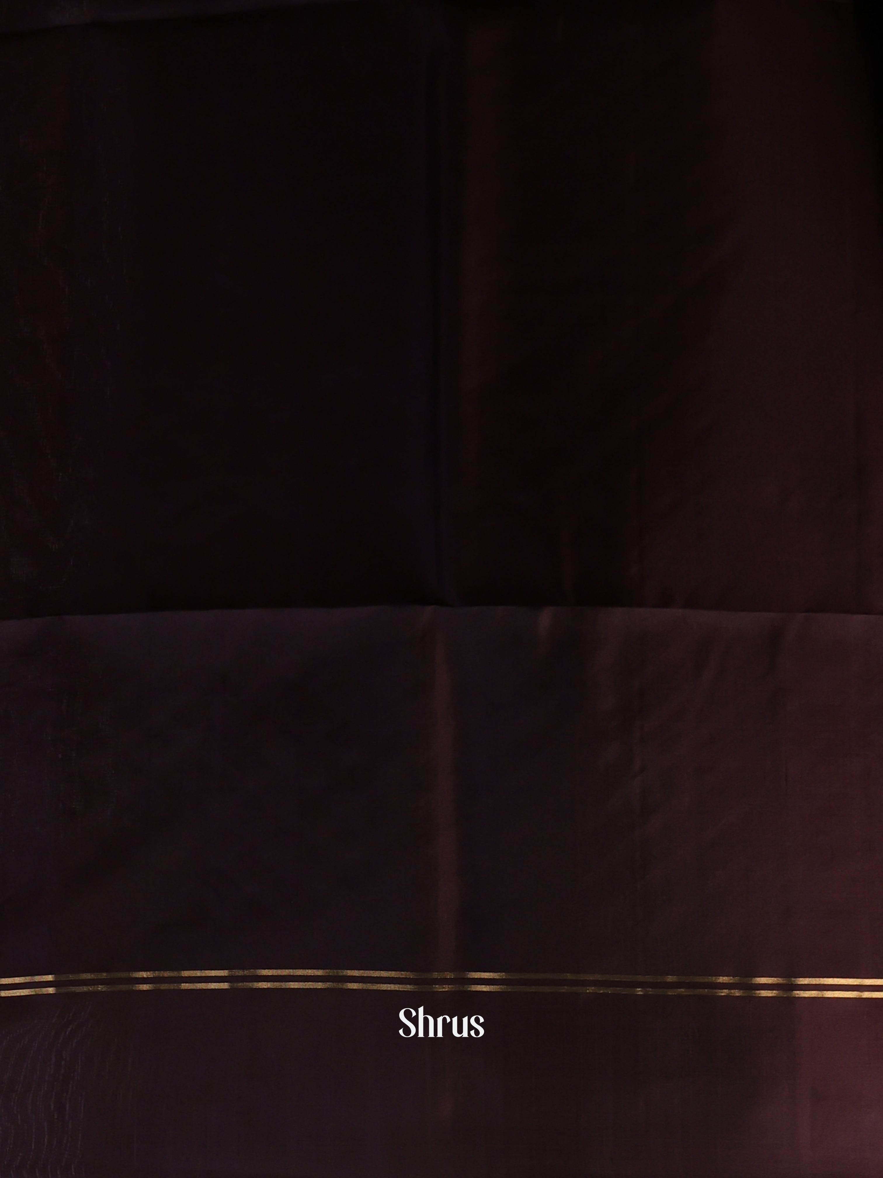 Green & Brown - Soft Silk Saree - Shop on Shrus.com