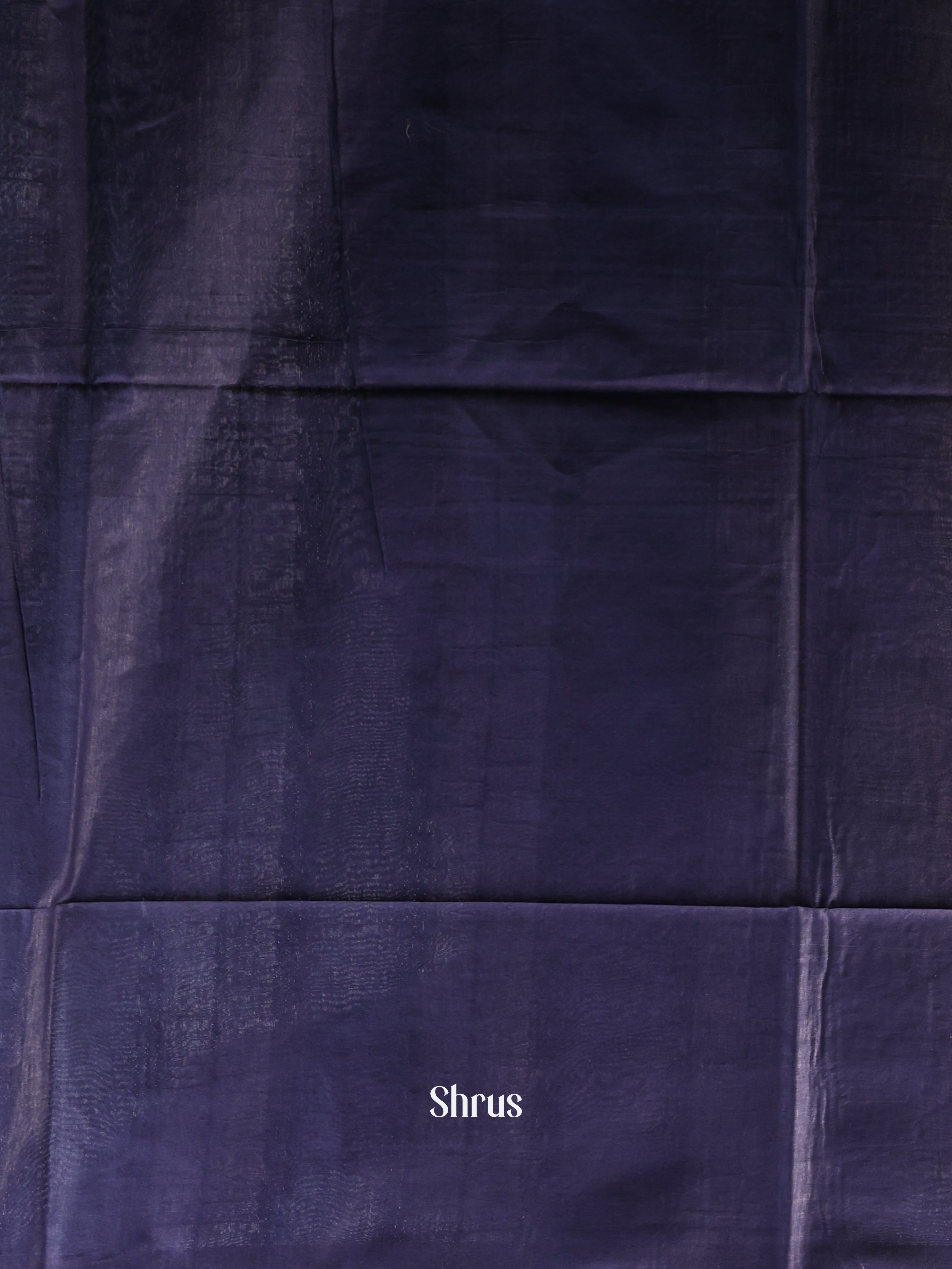 Grey & Blue -Semi Tussar - Shop on Shrus.com