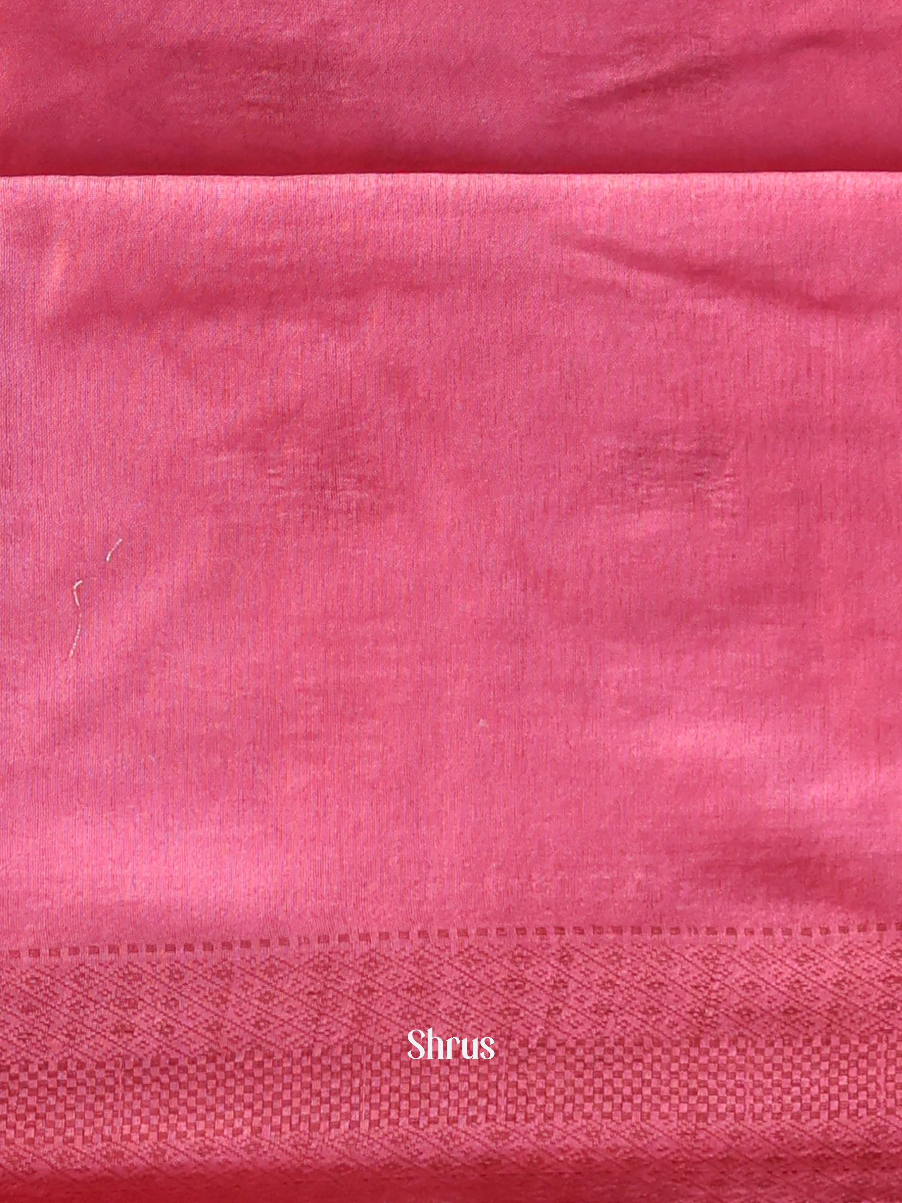 Grey & Pink- Semi Tussar Saree - Shop on Shrus.com