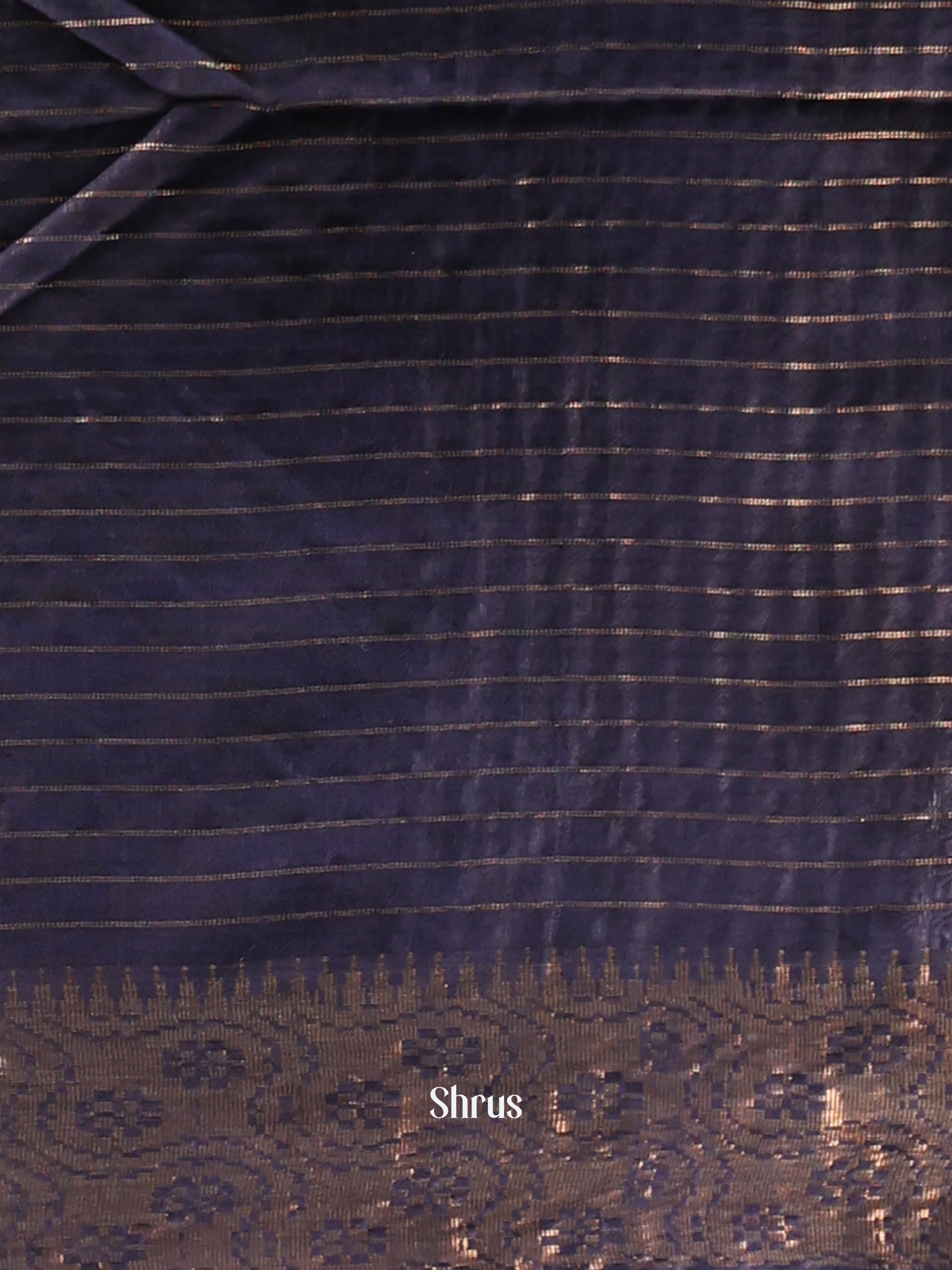 Chutney Green & Blue- Semi Tussar Saree - Shop on Shrus.com