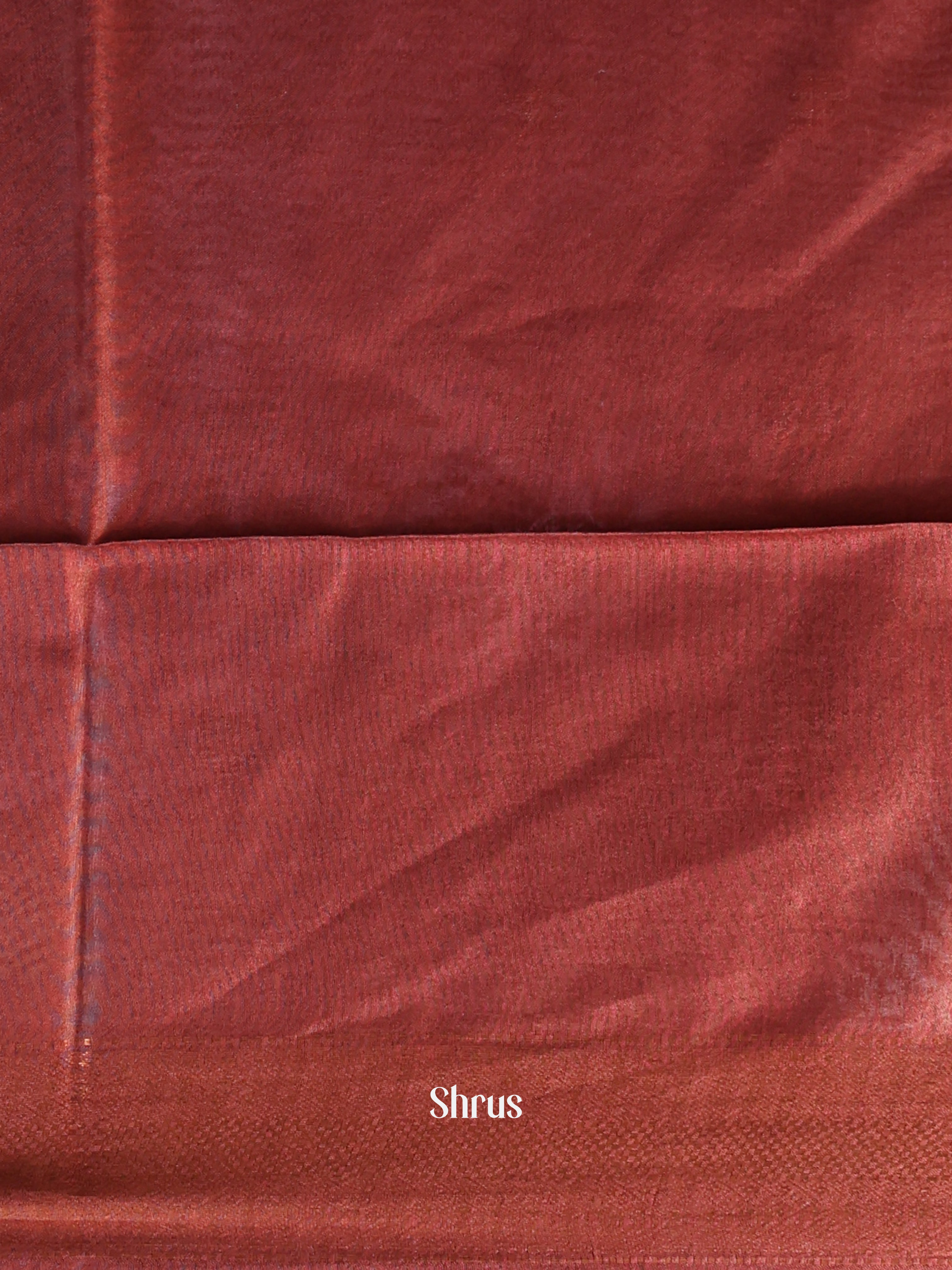 Blue & Brown -Semi Tussar Saree - Shop on Shrus.com