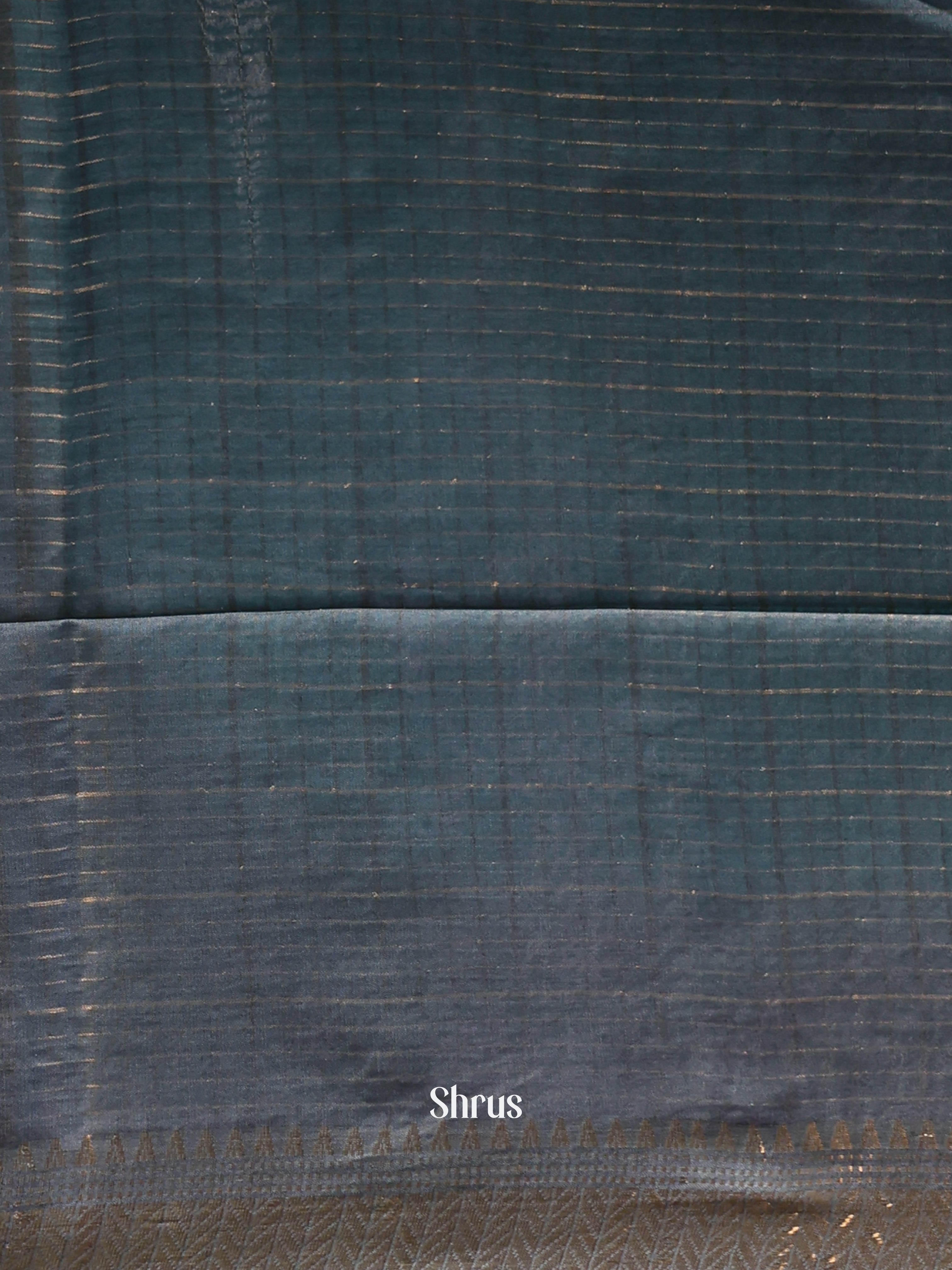 Blue & Grey -Semi Tussar - Shop on Shrus.com