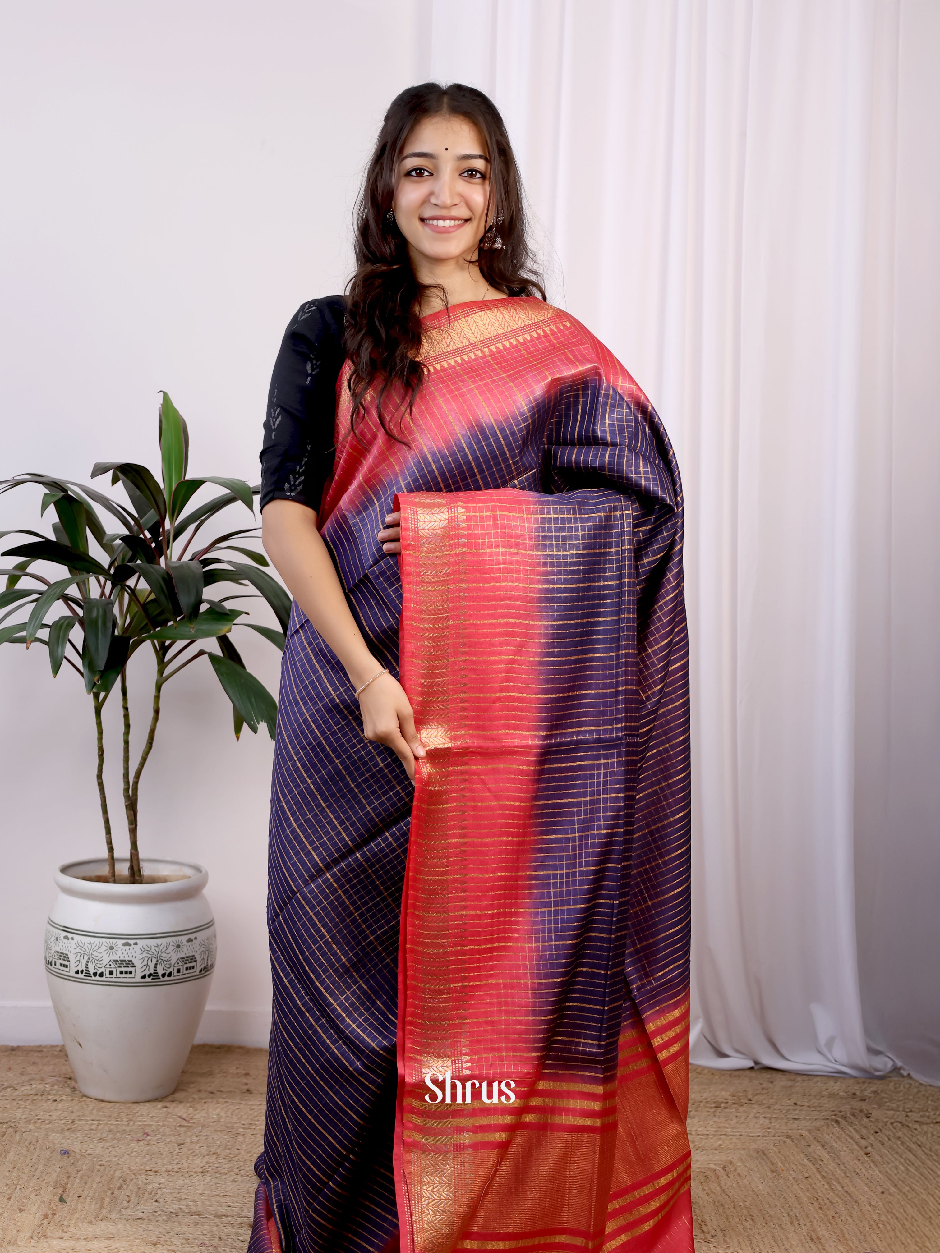 CJS23390 -Semi Tussar - Shop on Shrus.com