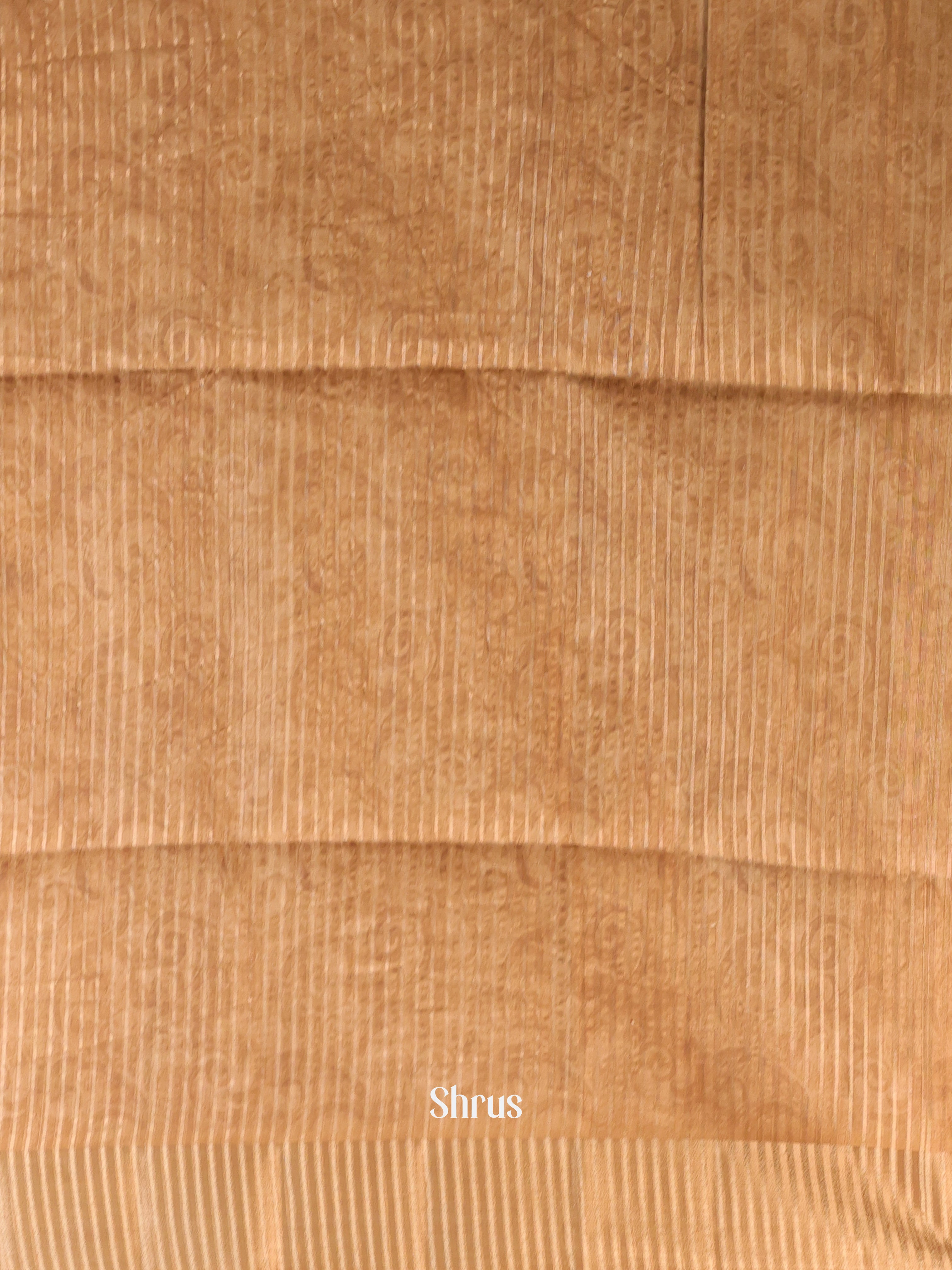 Lite Brown- Moonga Saree - Shop on Shrus.com