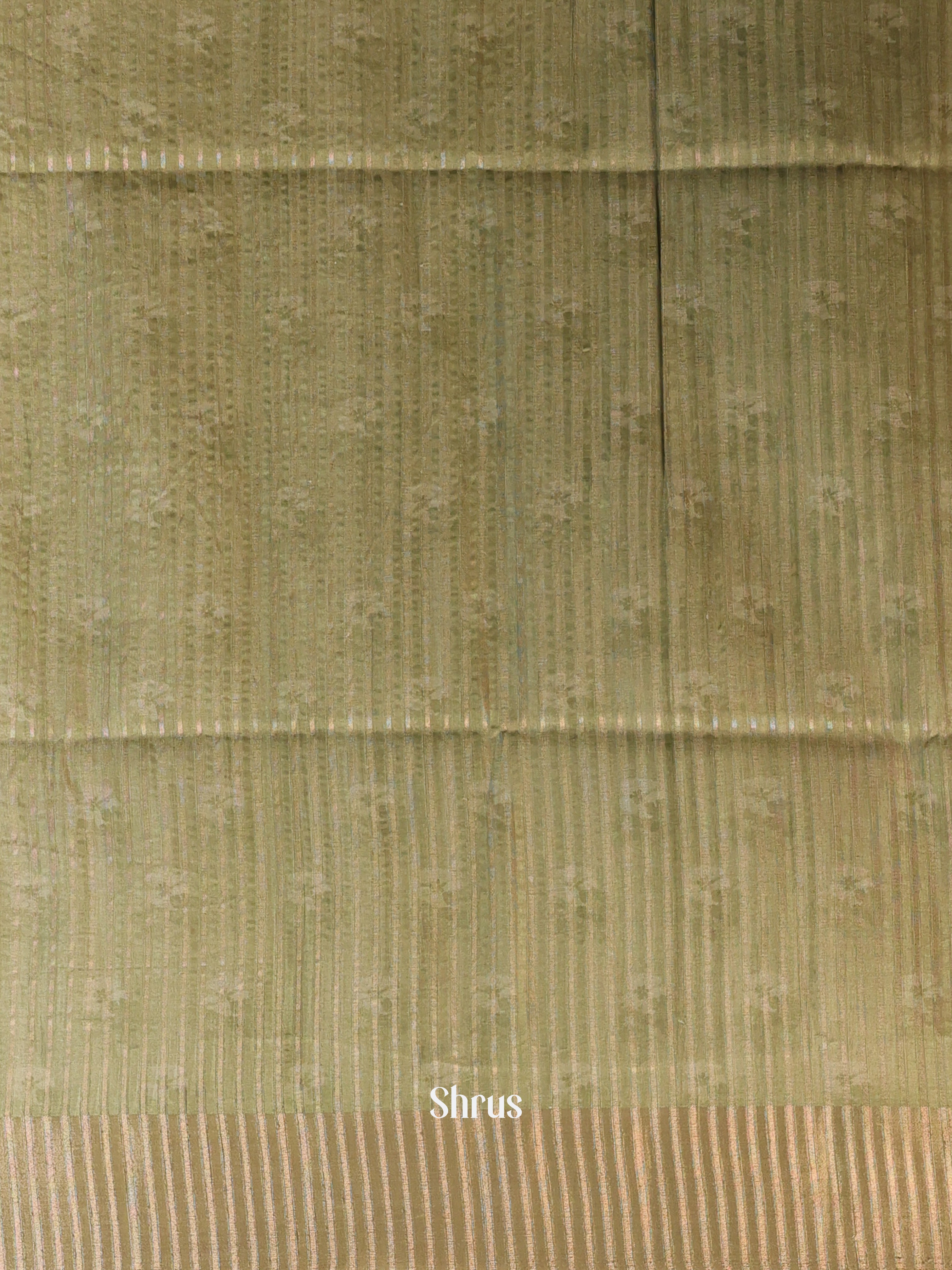 Green - Moonga Saree - Shop on Shrus.com