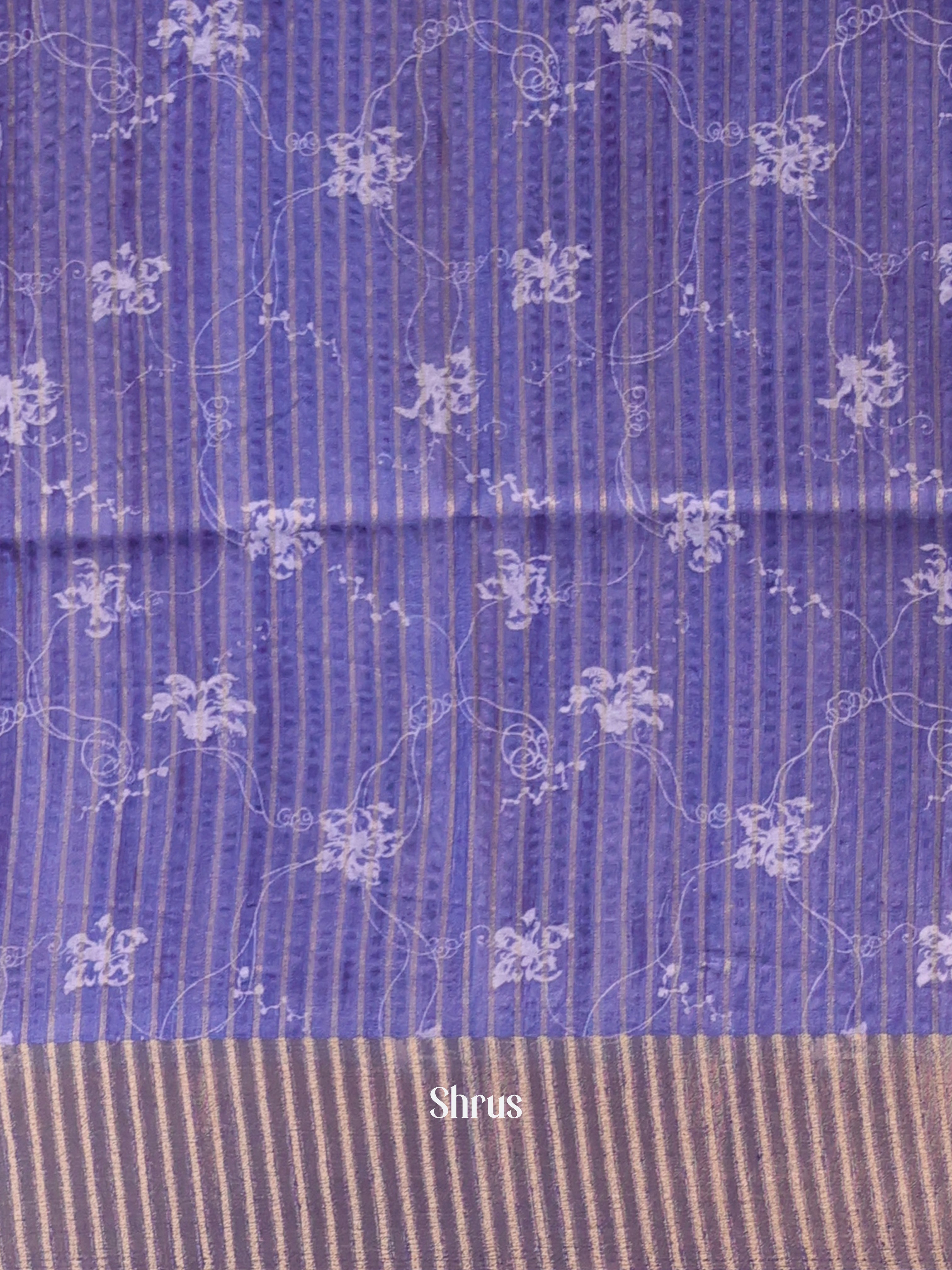 Violet - Moonga Saree - Shop on Shrus.com