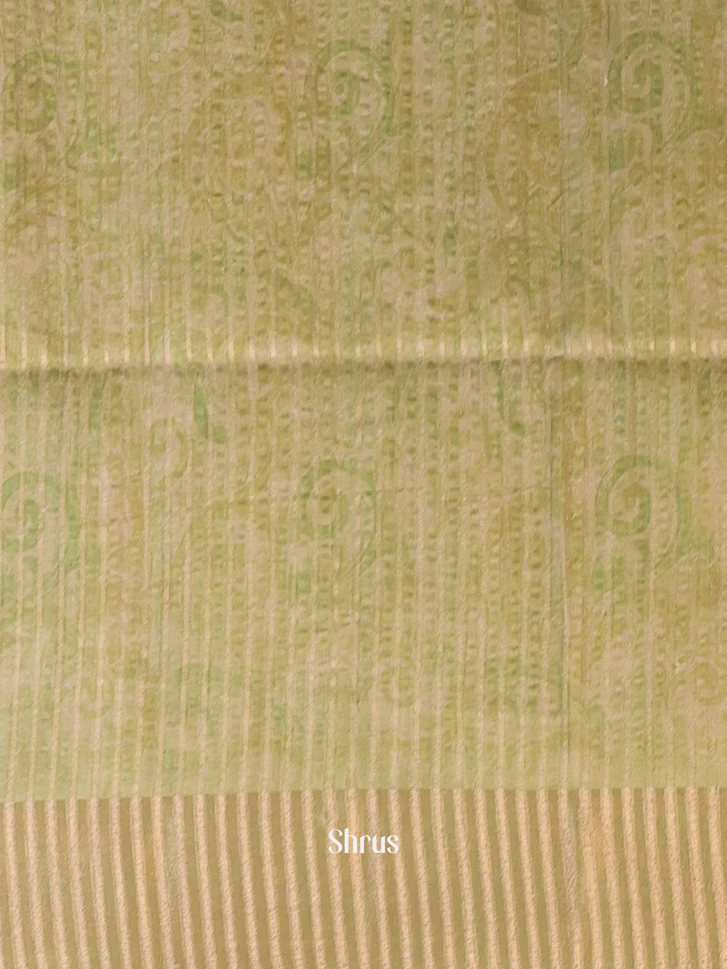 Green - Moonga Saree - Shop on Shrus.com