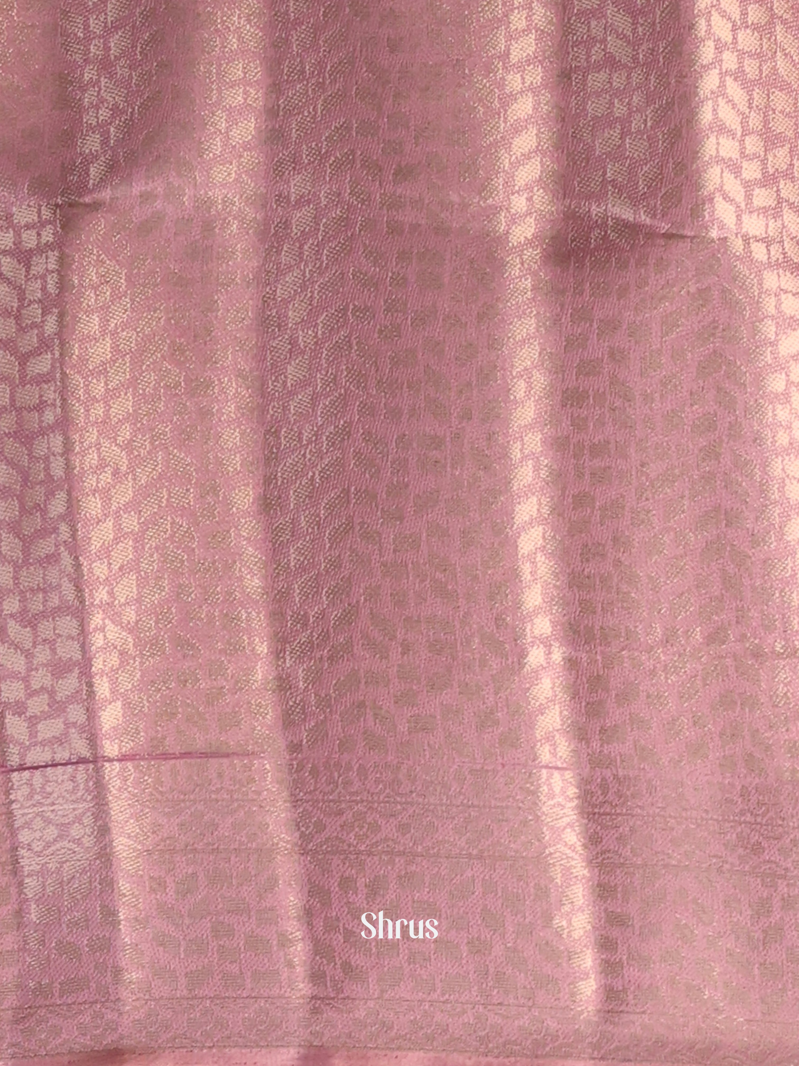 Lavender - Printed chanderi Saree - Shop on Shrus.com