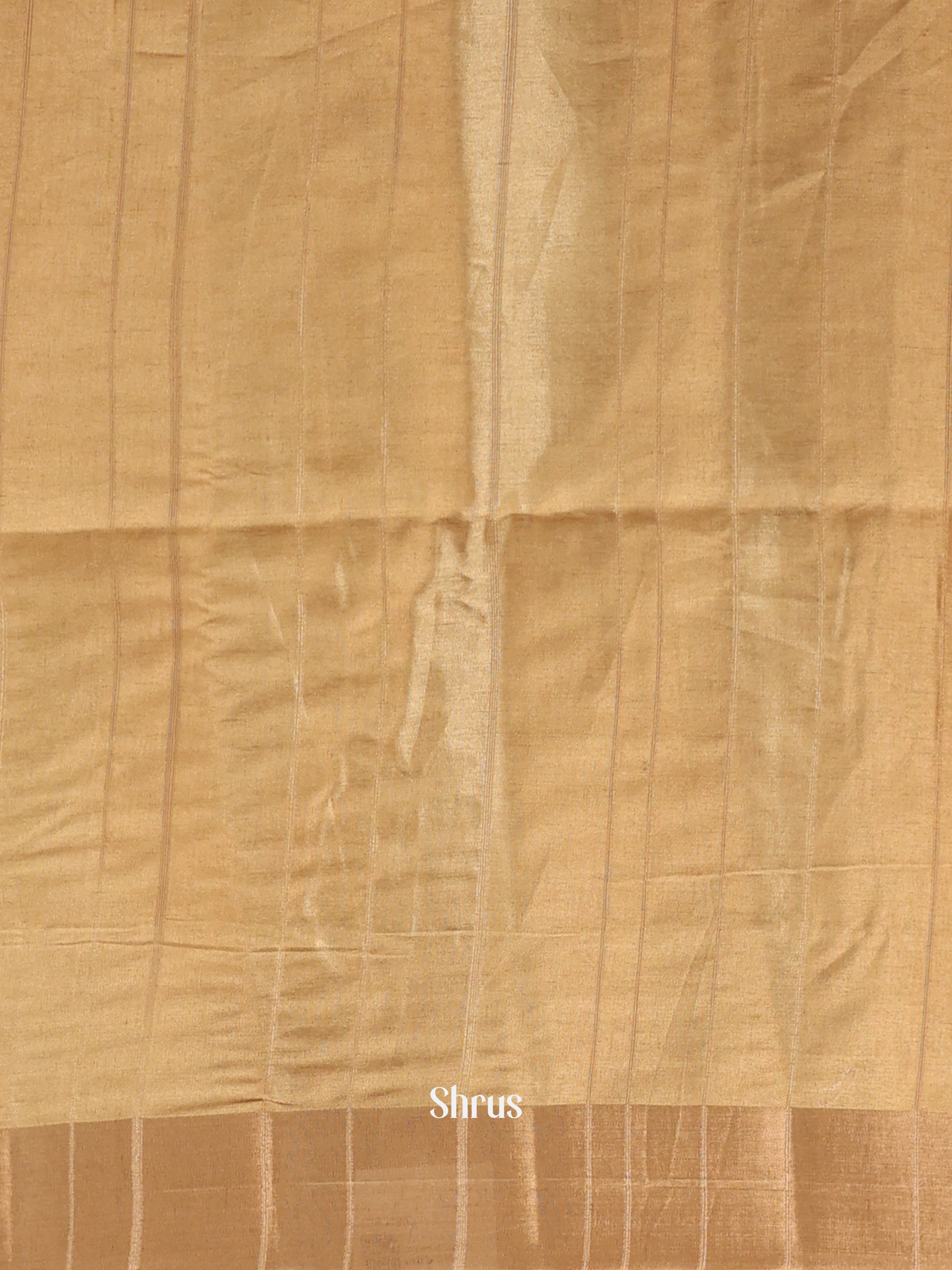 Lite Green & Beige- Semi Tussar Saree - Shop on Shrus.com