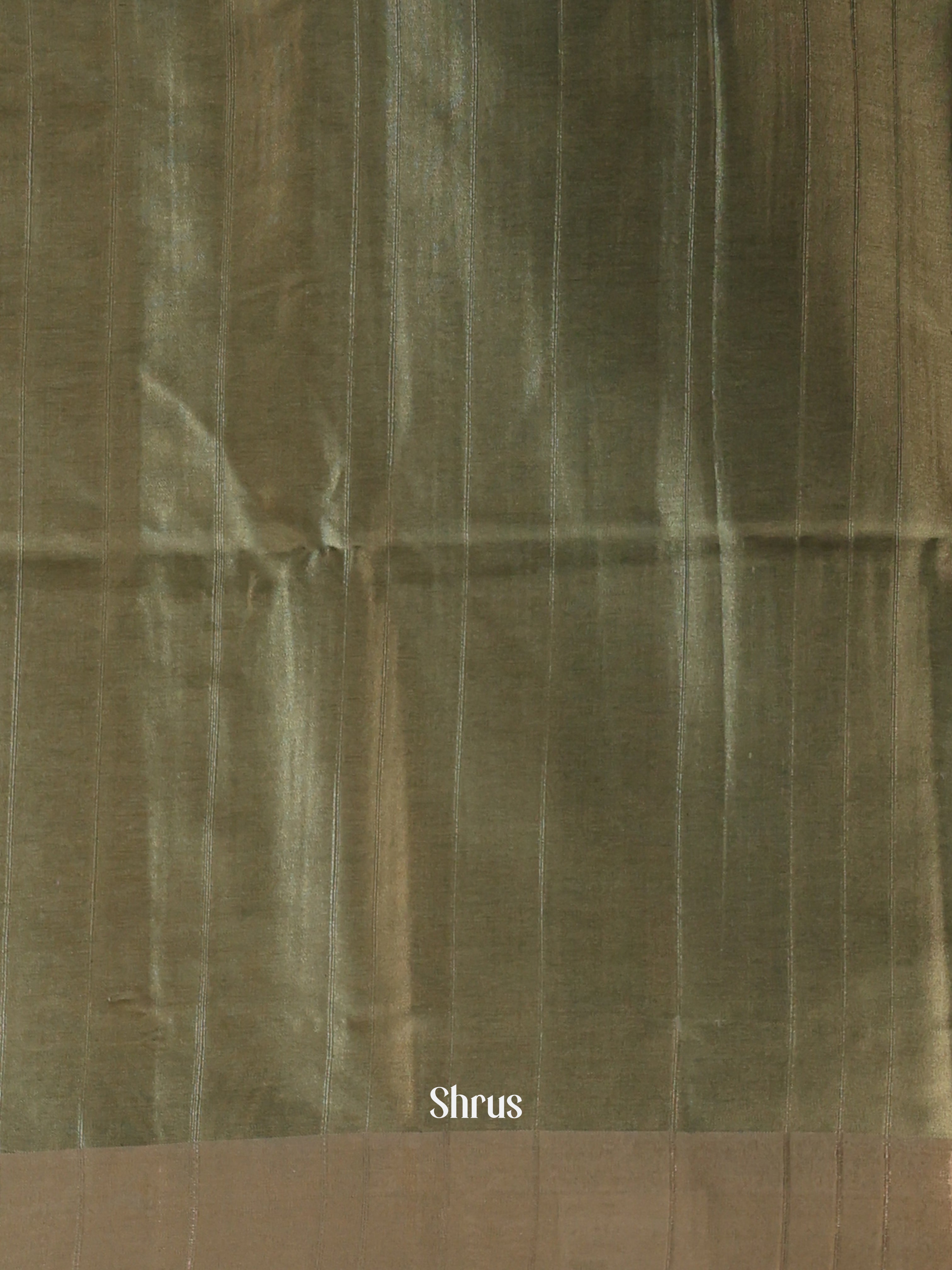 Lite green & Green - Semi Tussar Saree - Shop on Shrus.com