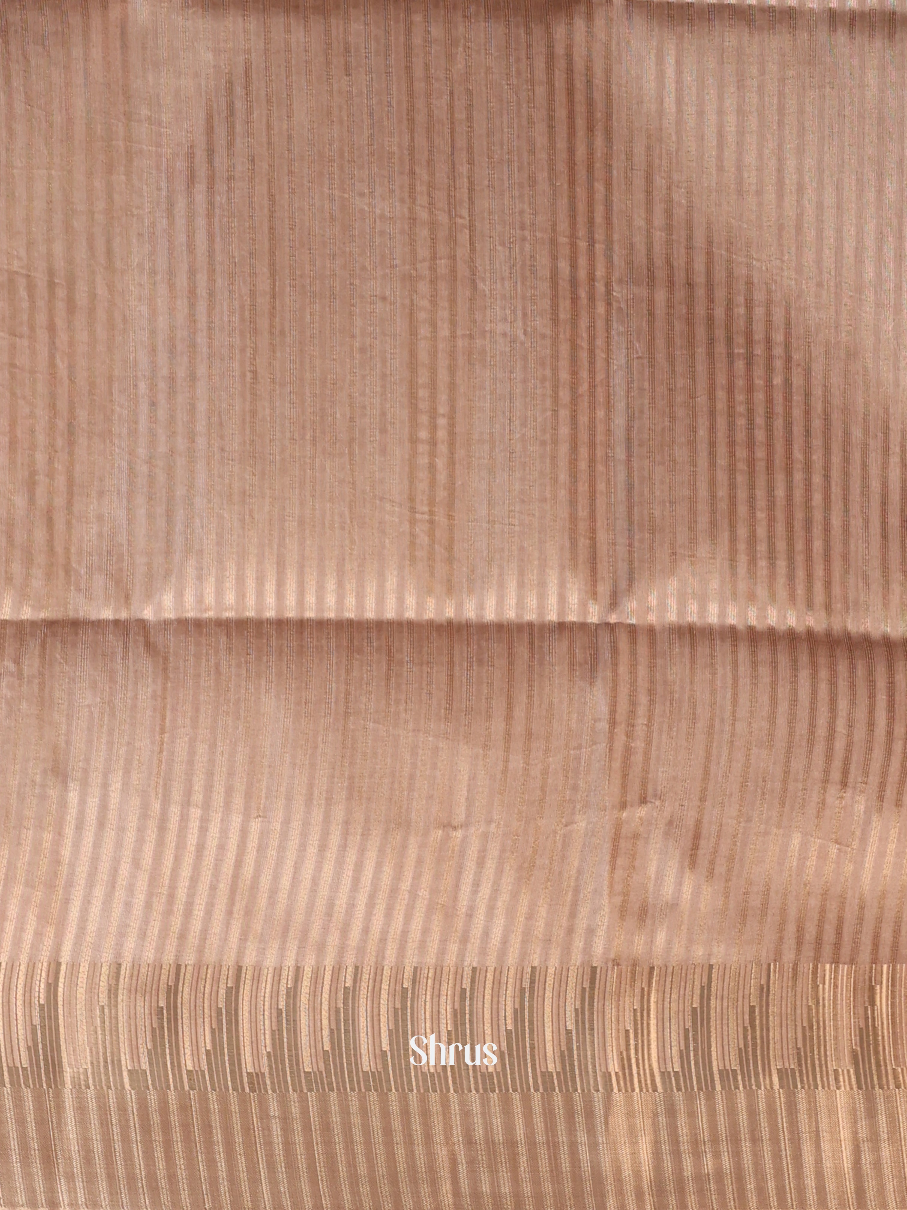 Grey - Semi Tussar Saree - Shop on Shrus.com