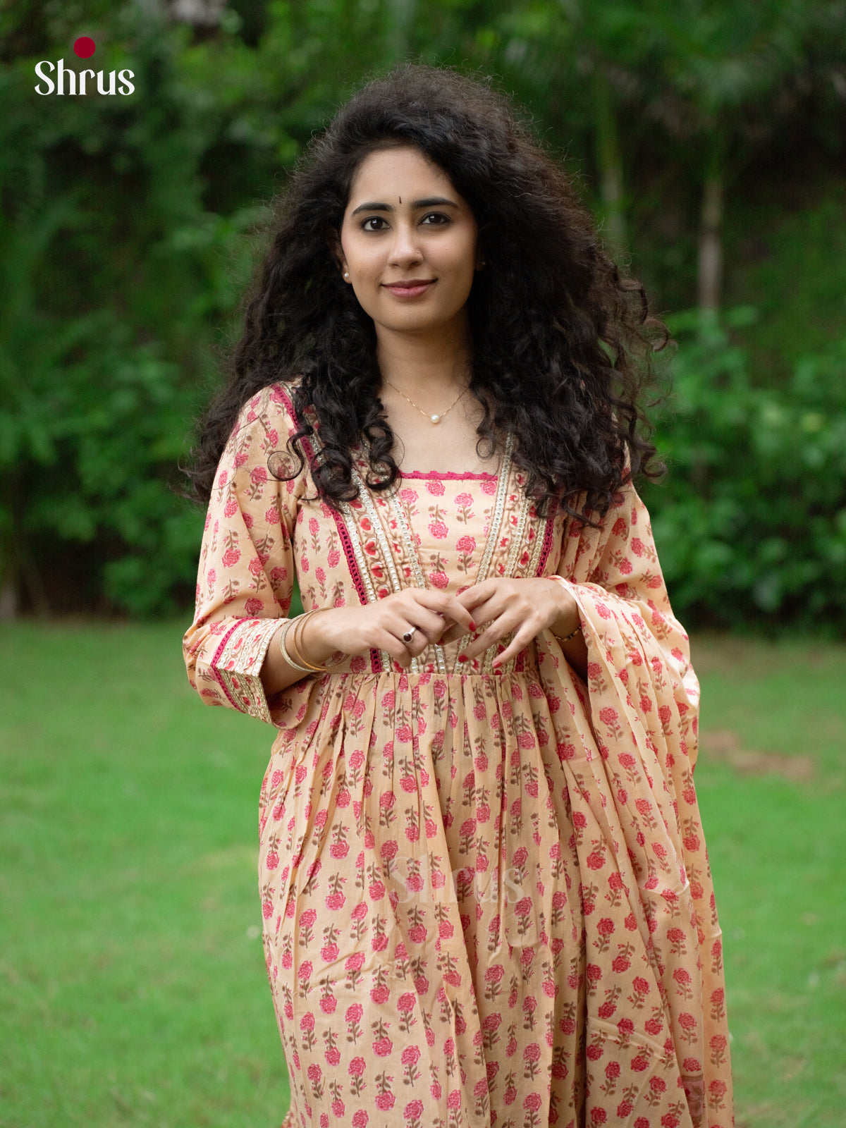 Beige & Pink - Readymade Suits - Shop on Shrus.com