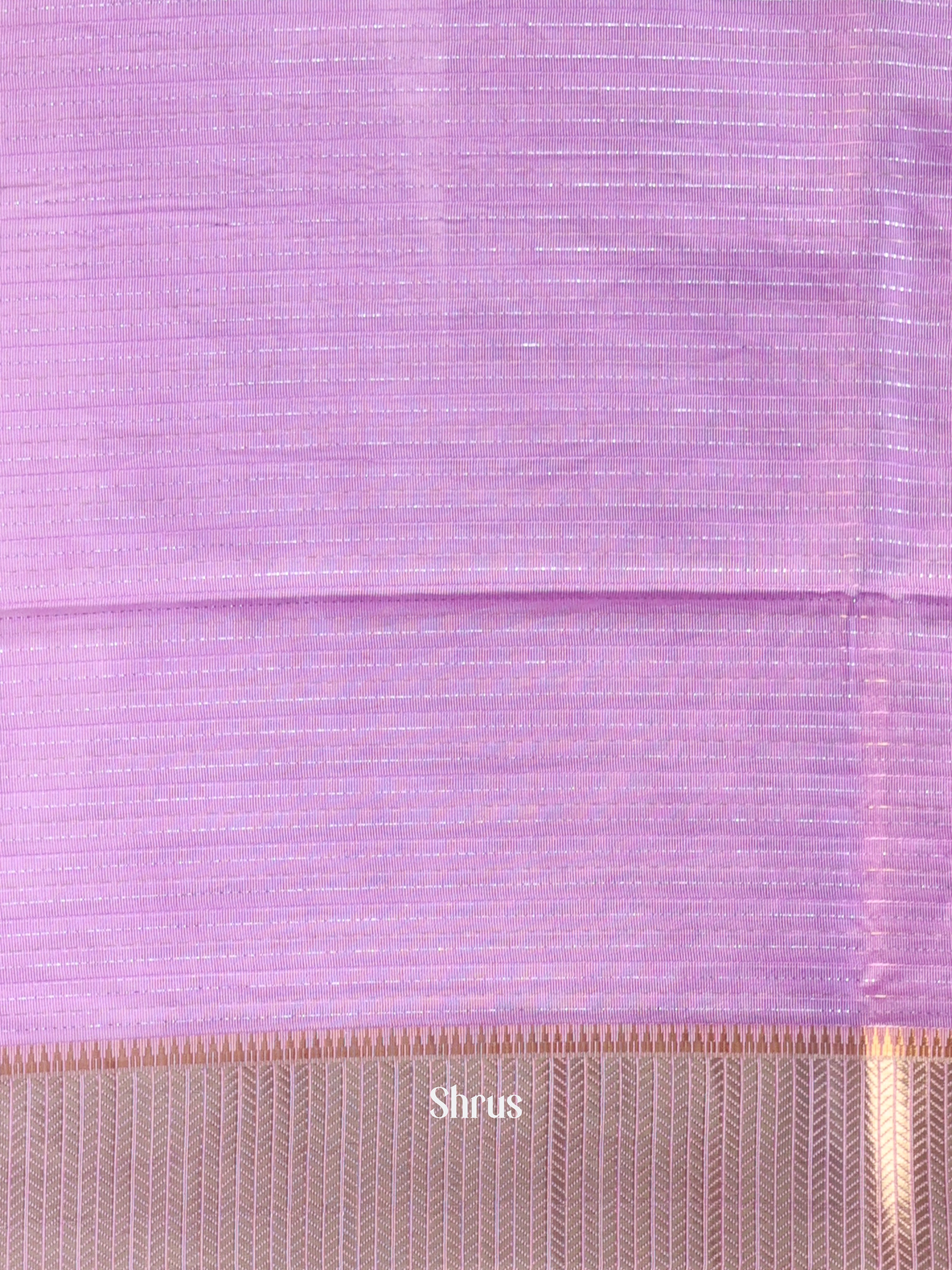 Purple - Champa semitussar Saree - Shop on Shrus.com