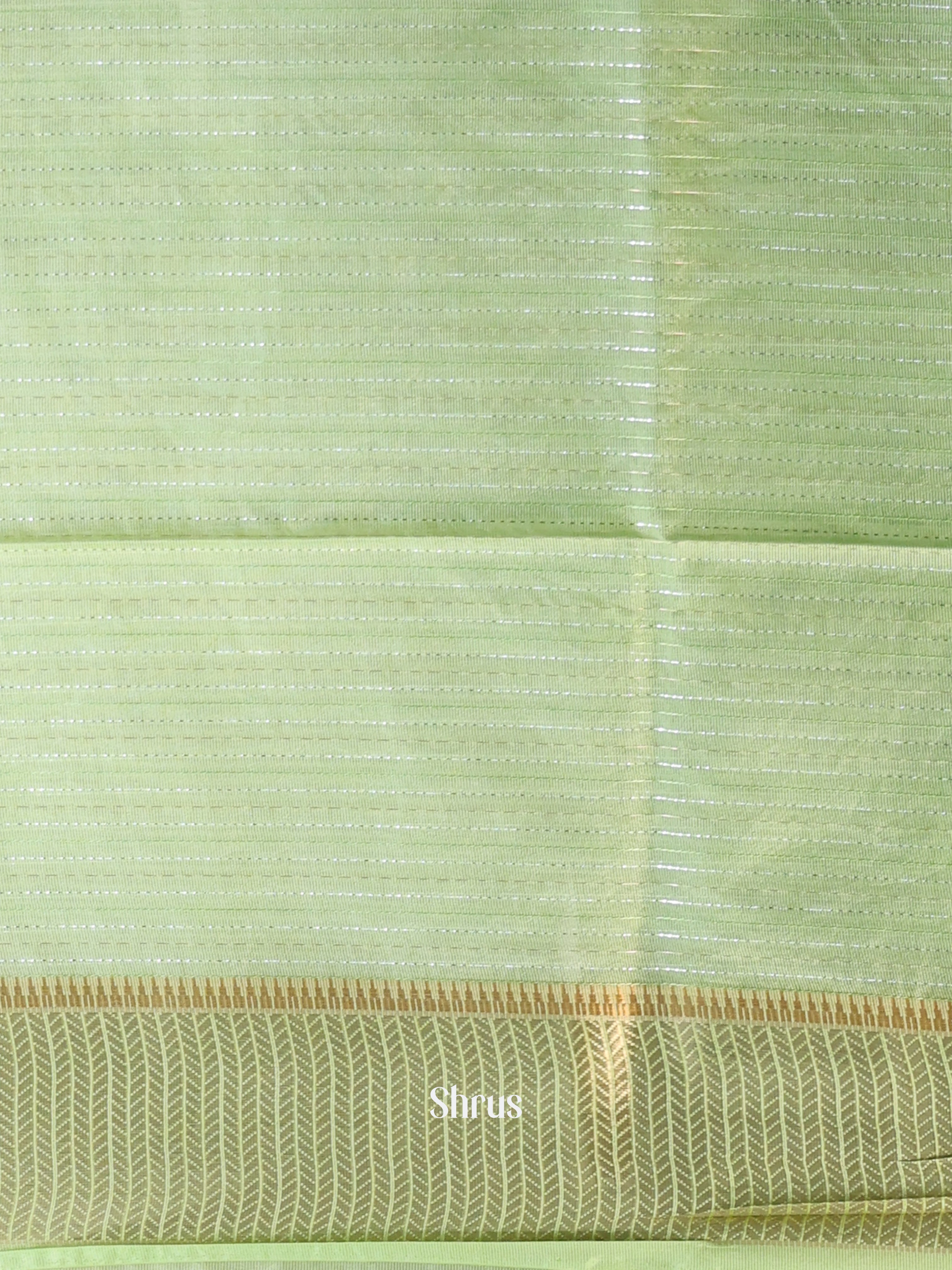 Green - Champa semitussar Saree - Shop on Shrus.com