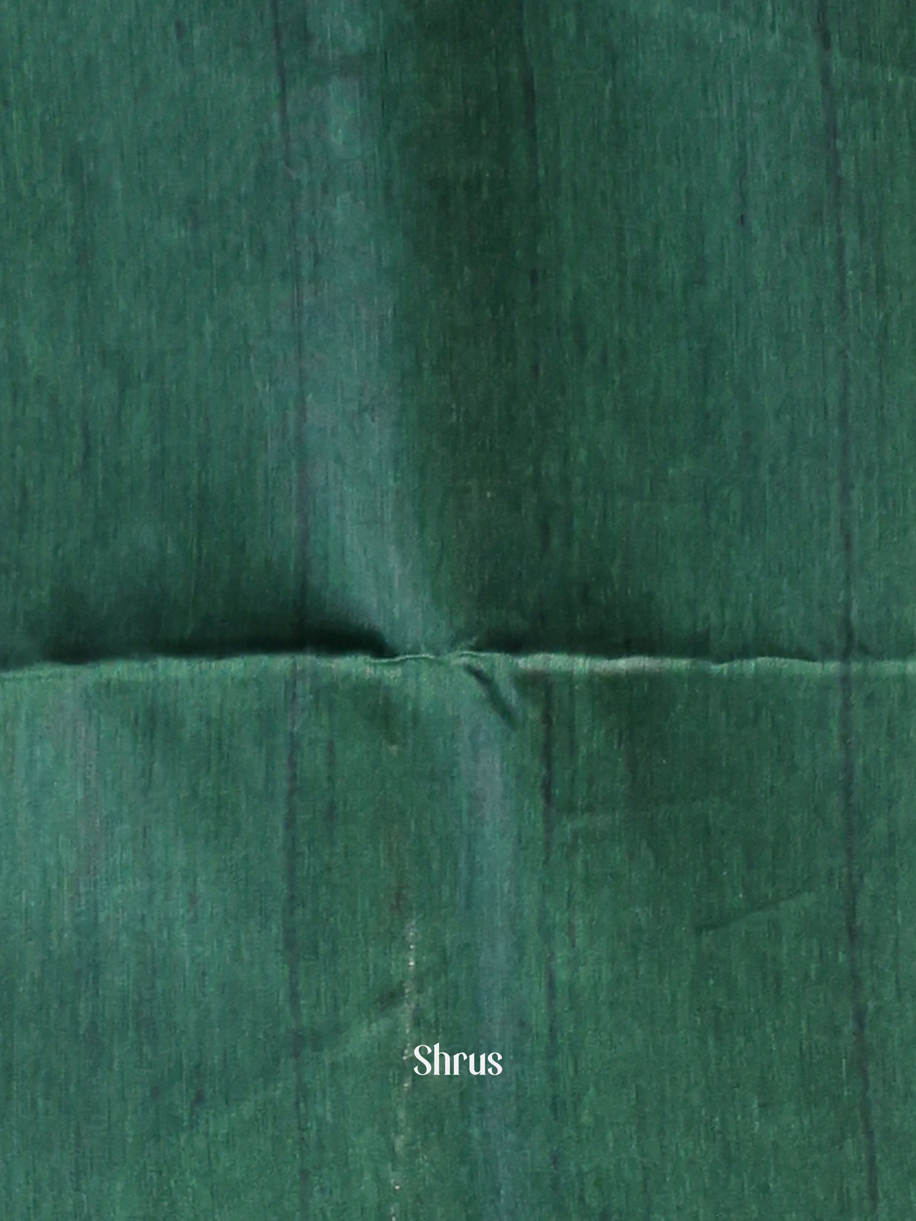 Black & Green - Champa semitussar Saree - Shop on Shrus.com