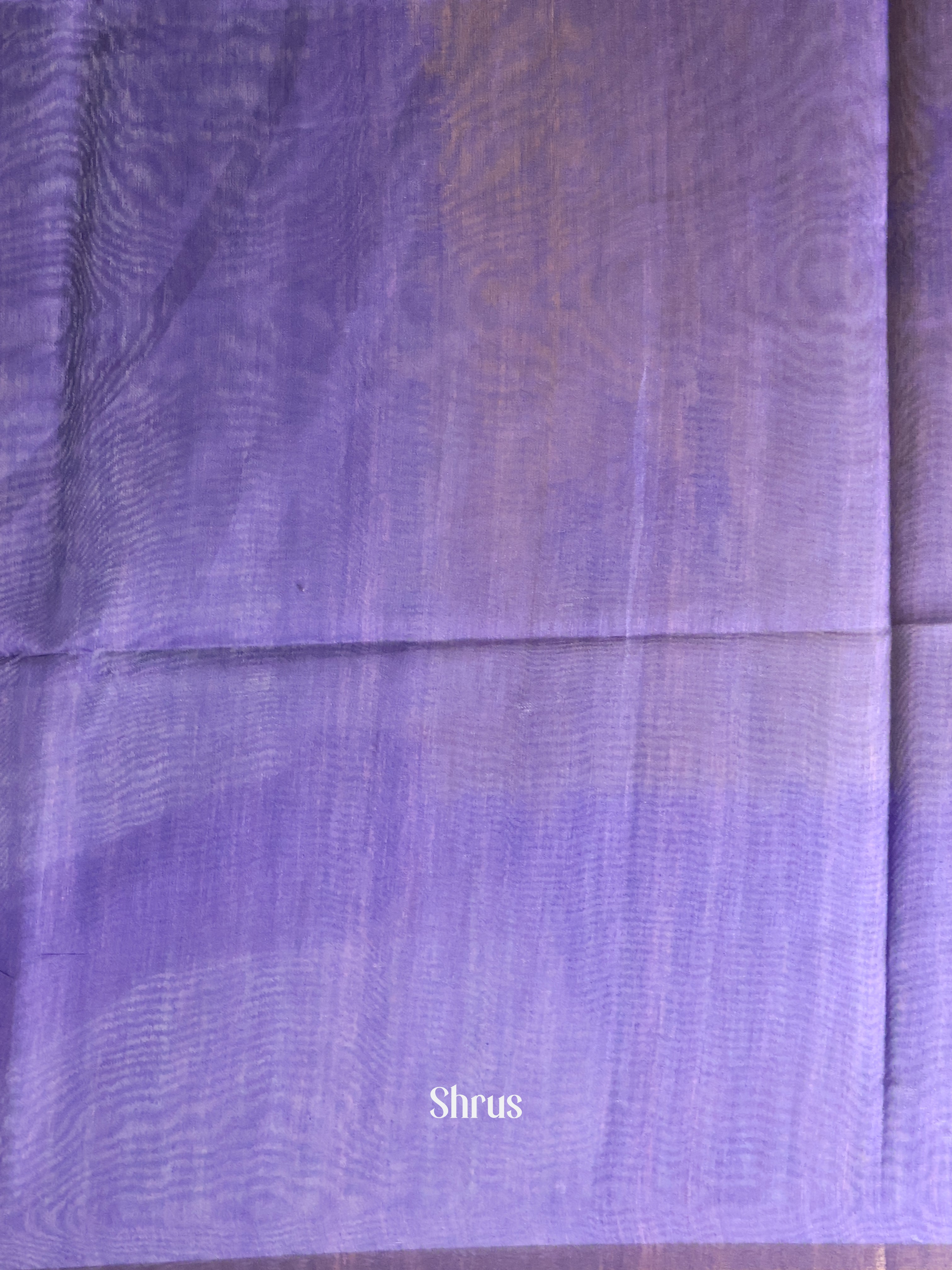 Green & Purple- Champa semitussar Saree - Shop on Shrus.com