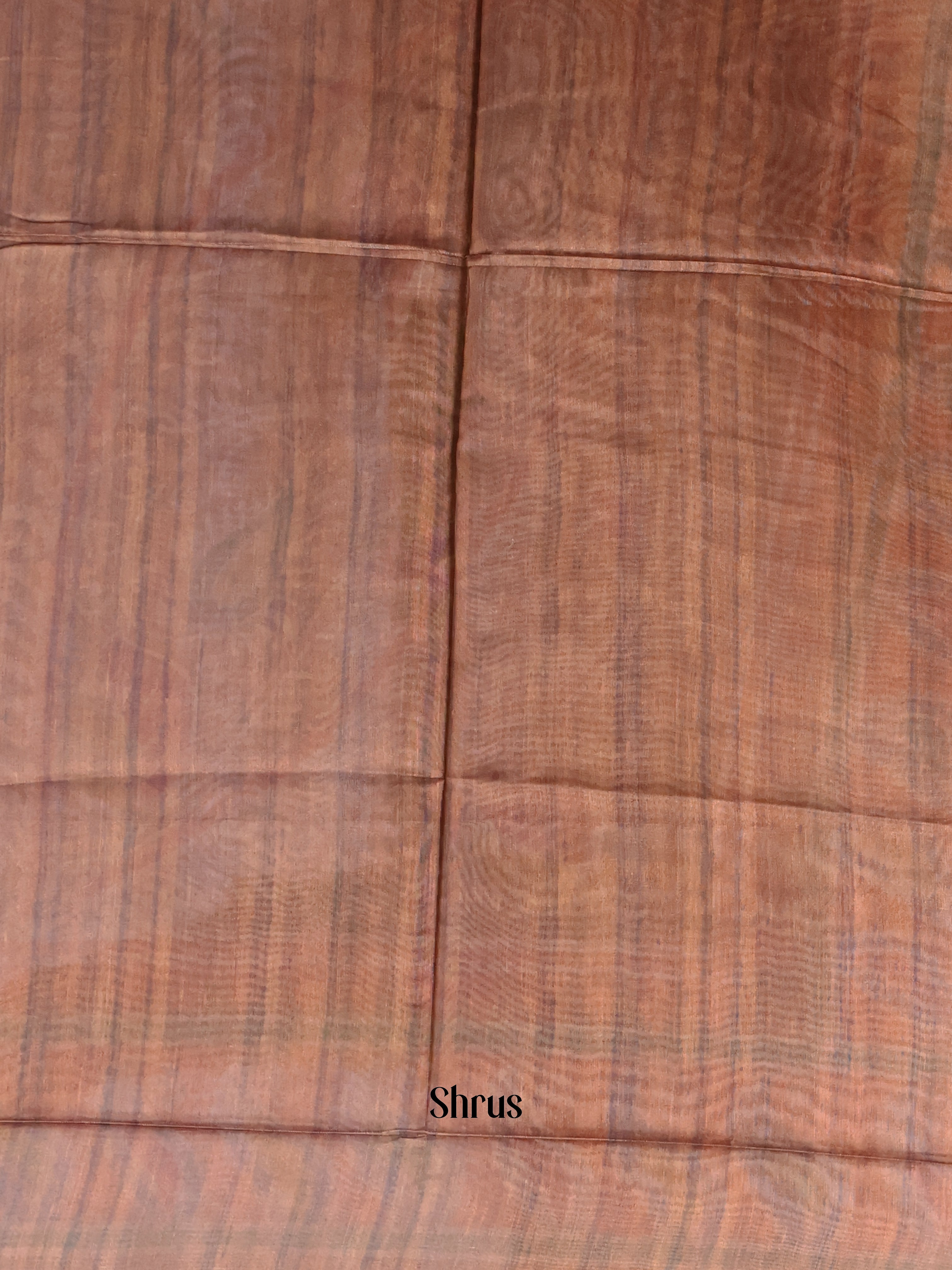 Brown - Champa semitussar Saree - Shop on Shrus.com