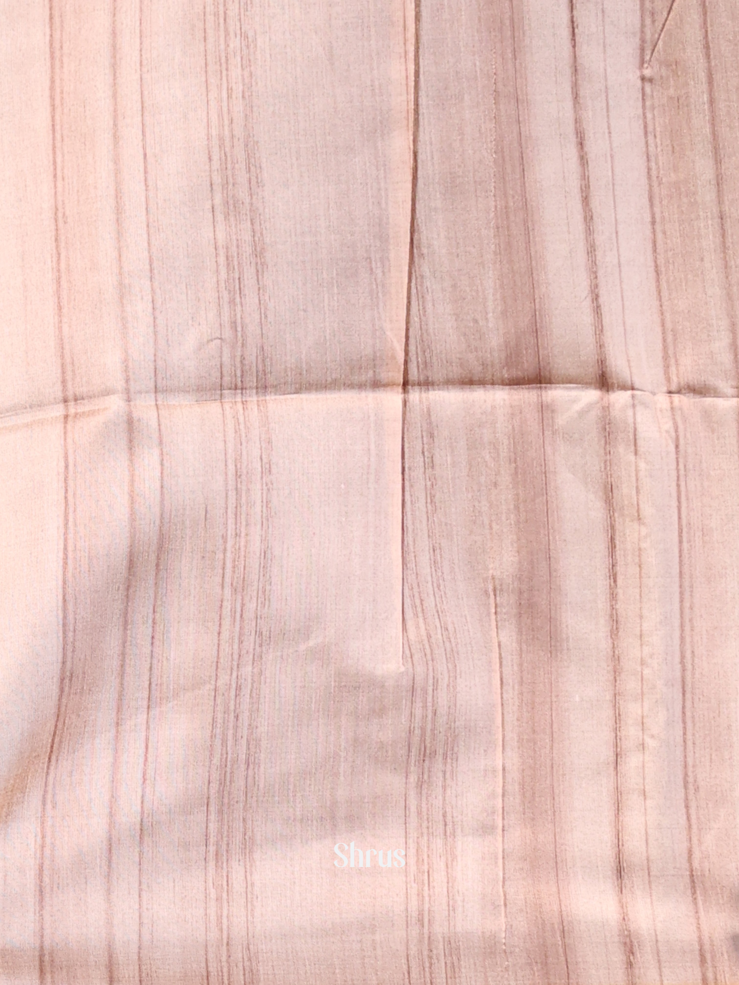 Mustard & Peach - Champa semitussar Saree - Shop on Shrus.com