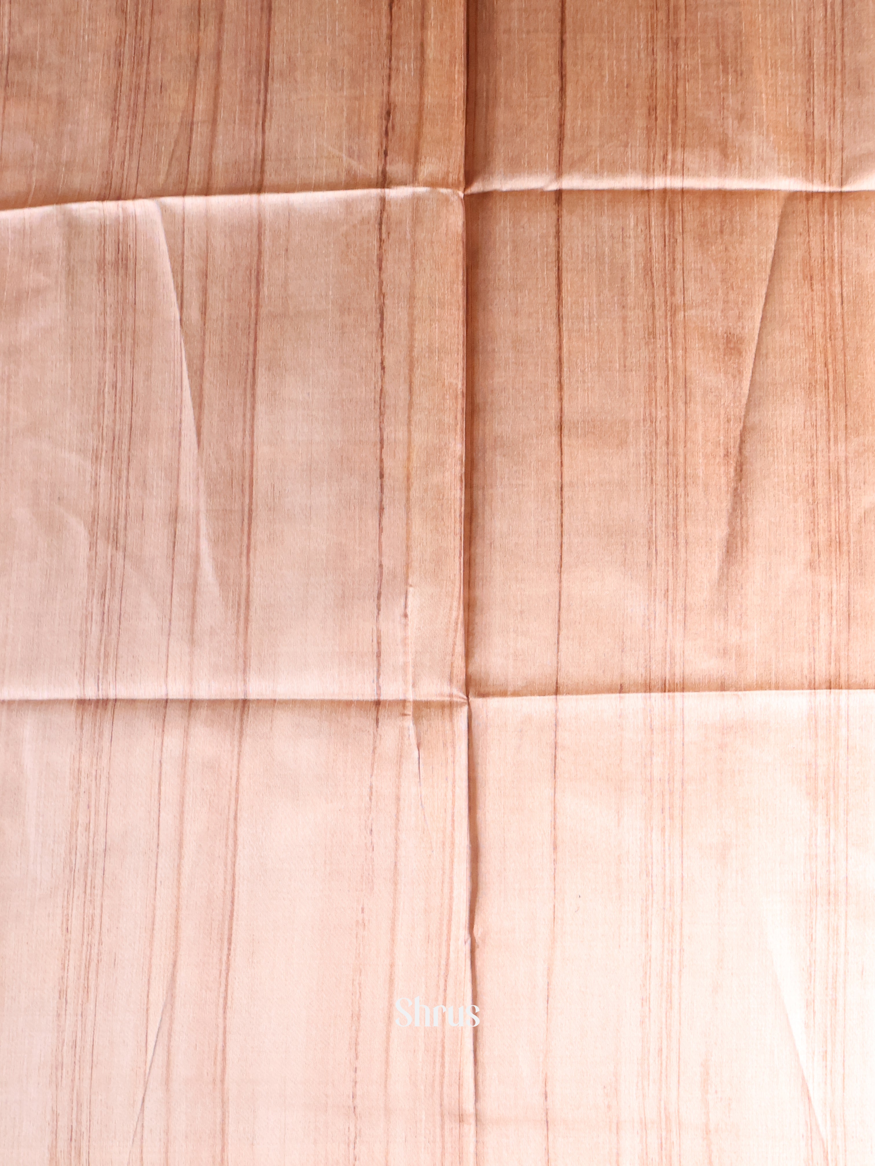 Brown & Lite Brown - Champa semitussar Saree - Shop on Shrus.com