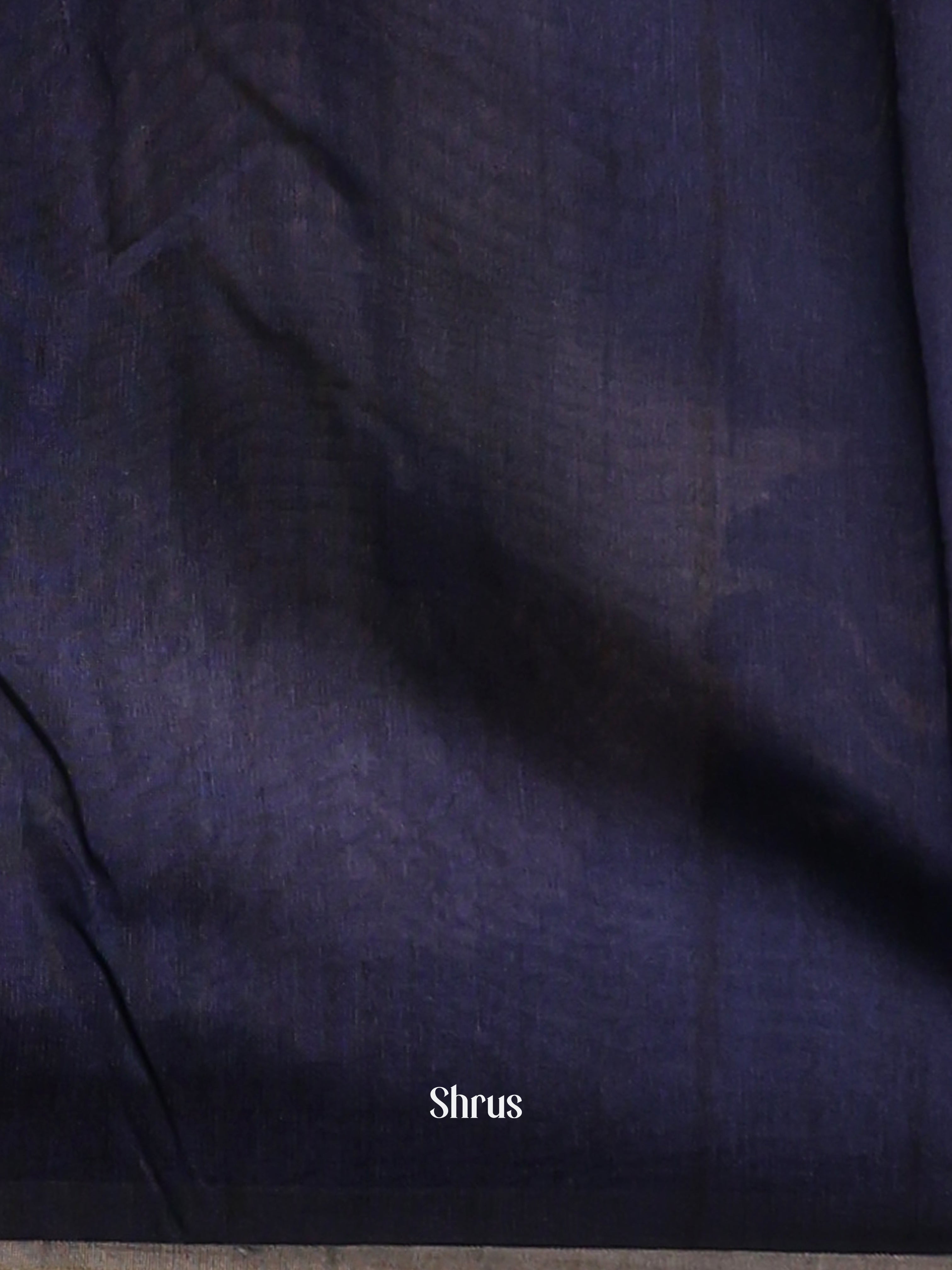 Blue- Champa semitussar Saree - Shop on Shrus.com