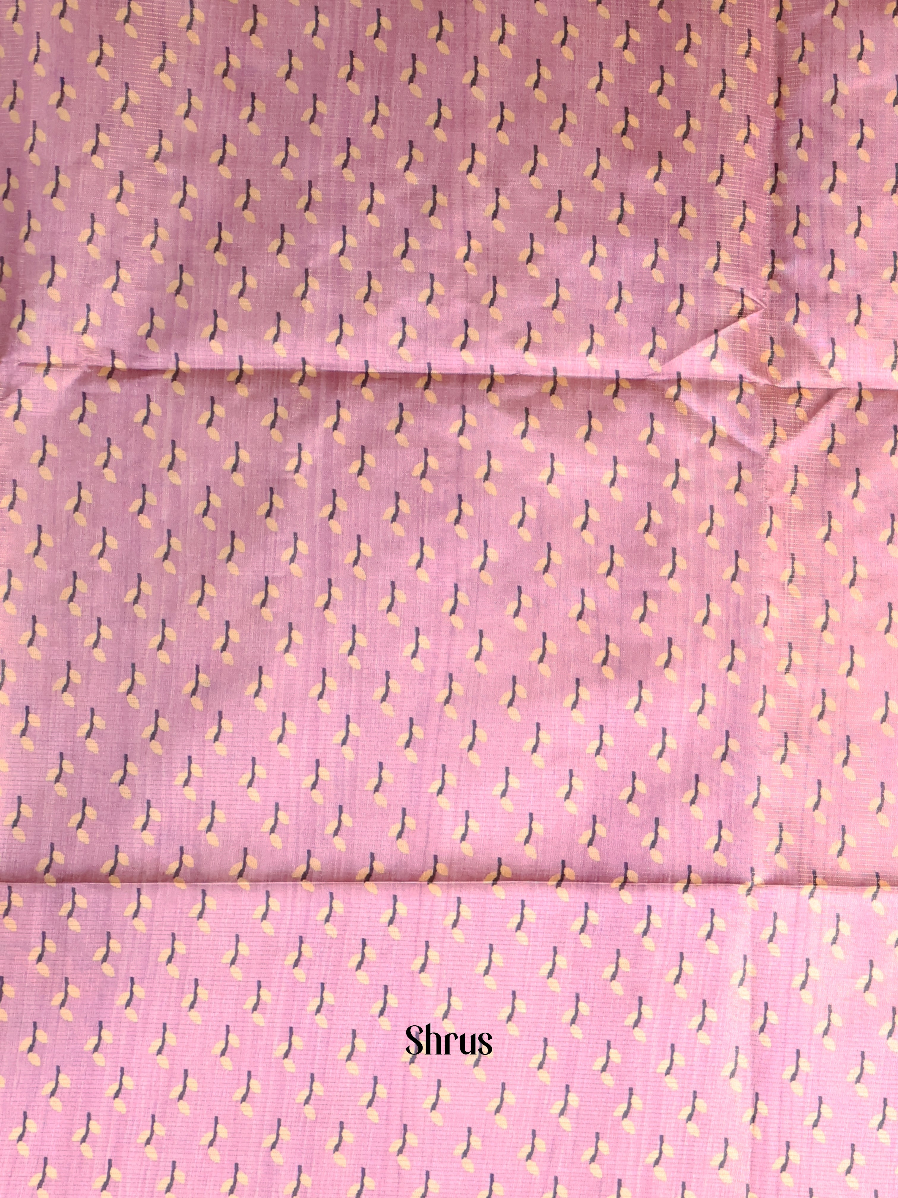 Cream & Purple - Champa semitussar Saree - Shop on Shrus.com