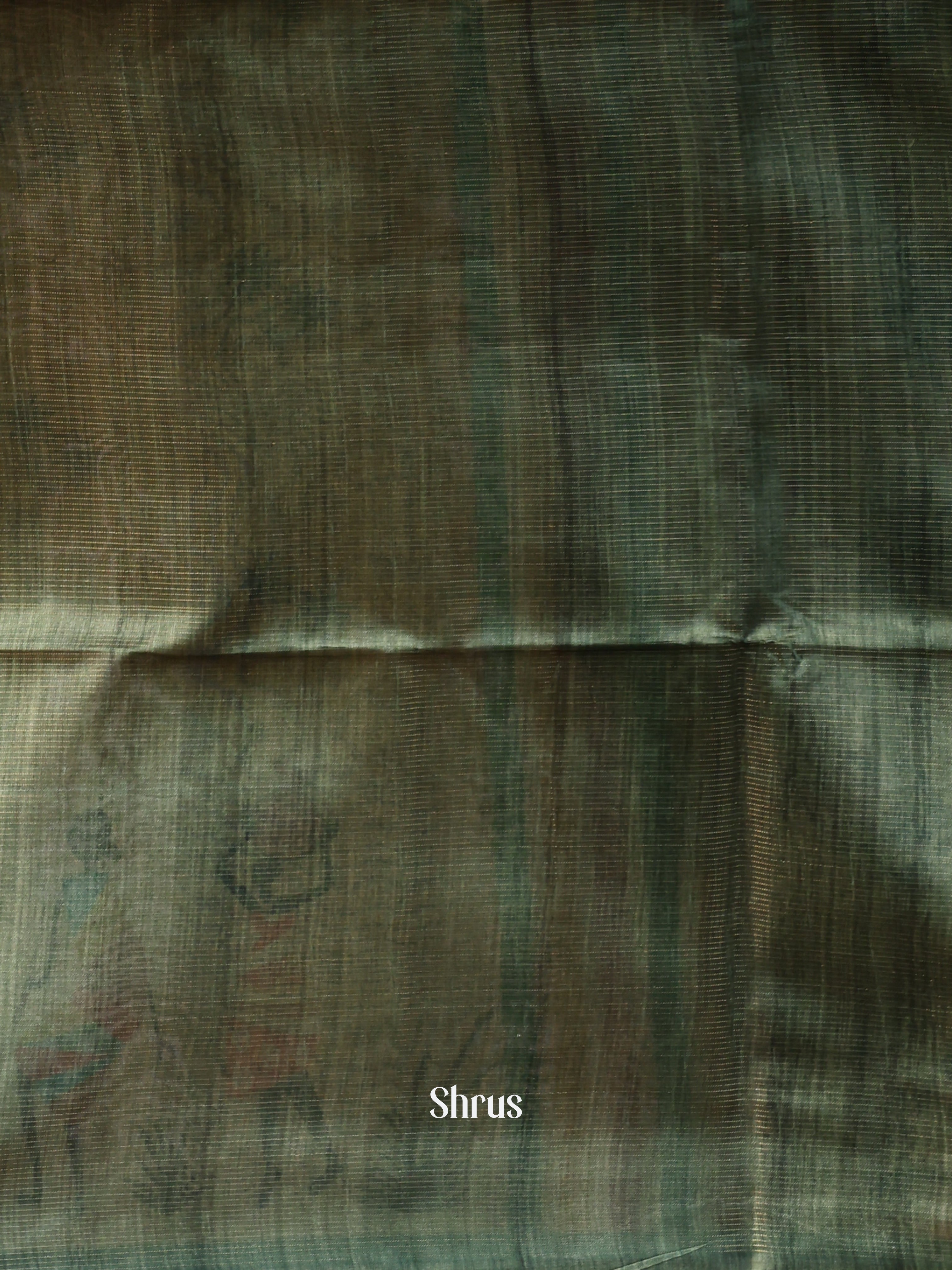 Mustard & Green- Champa semitussar Saree - Shop on Shrus.com