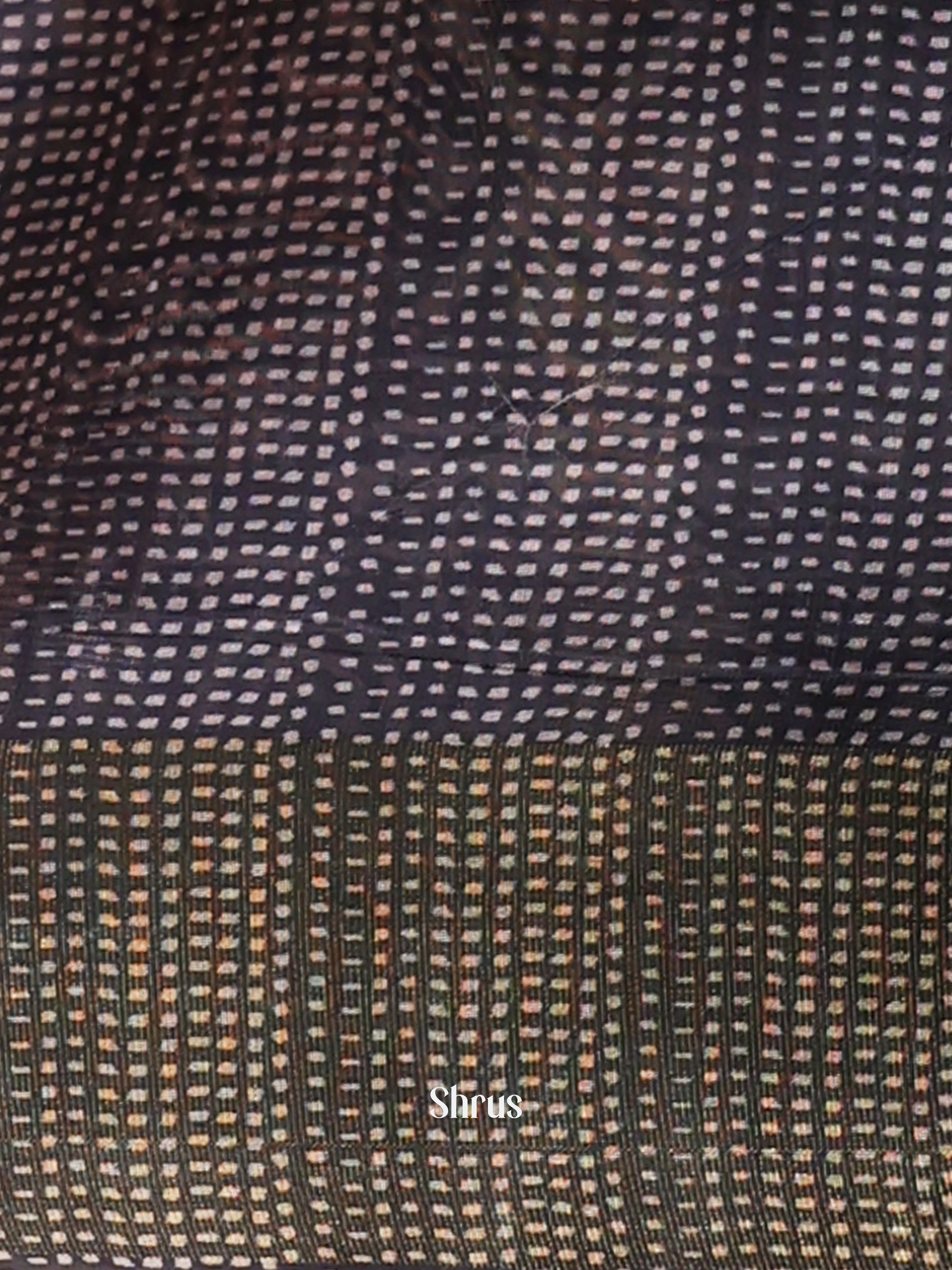 Purple & Blue - Champa semitussar Saree - Shop on Shrus.com