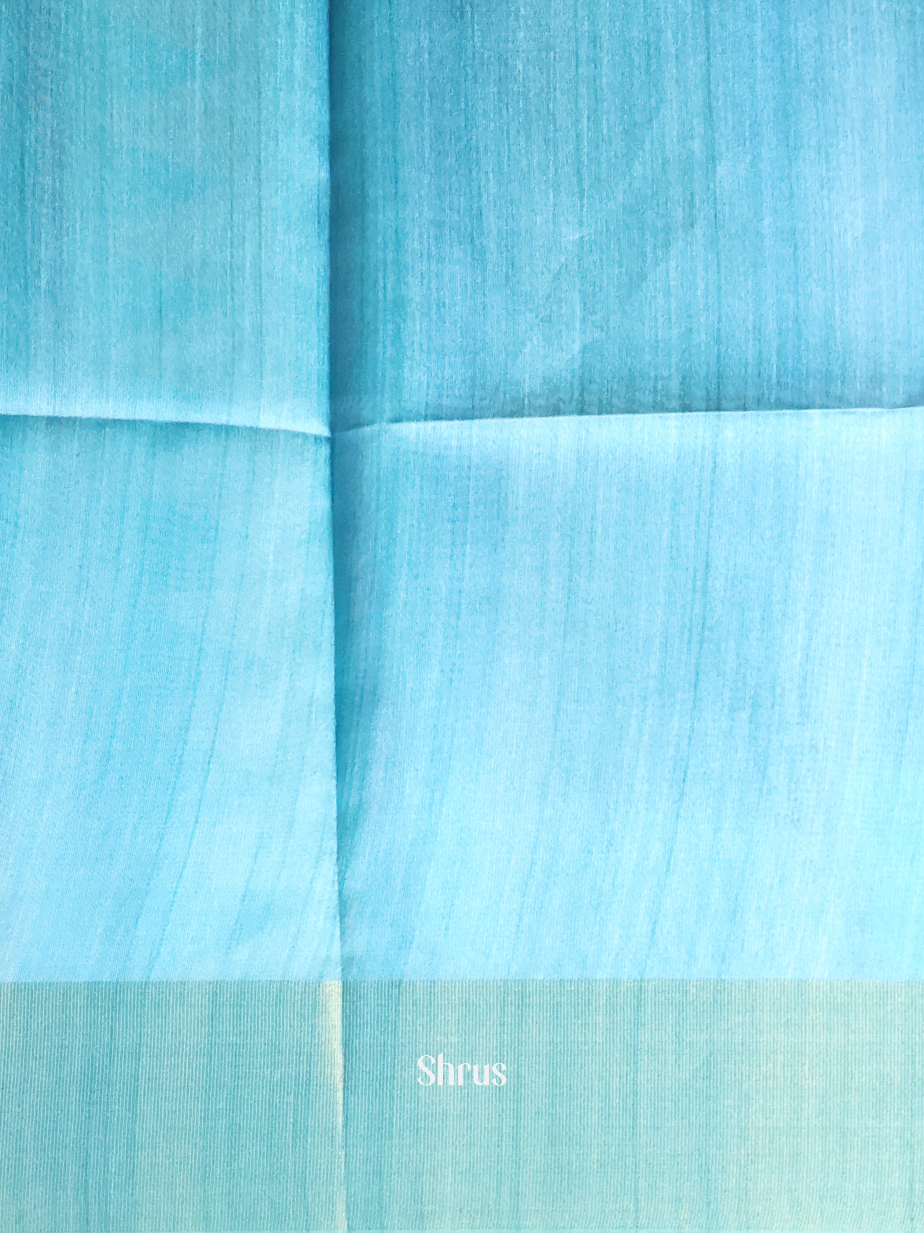 Purple & Blue - Champa semitussar Saree - Shop on Shrus.com